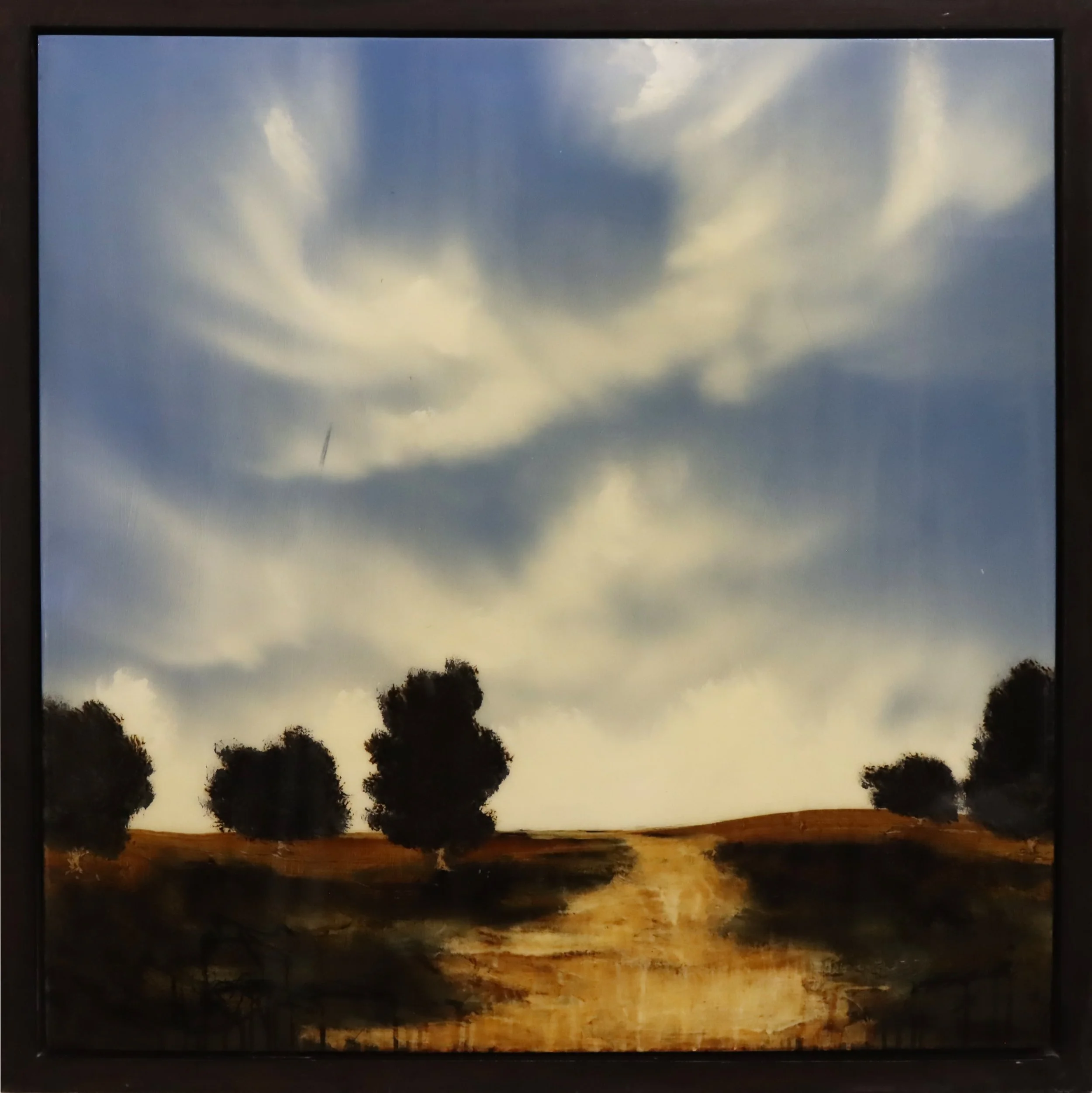 Sylvain Louis-Seize.
LXI (61), 2009
mixed media on wood with resin
36" x 36"