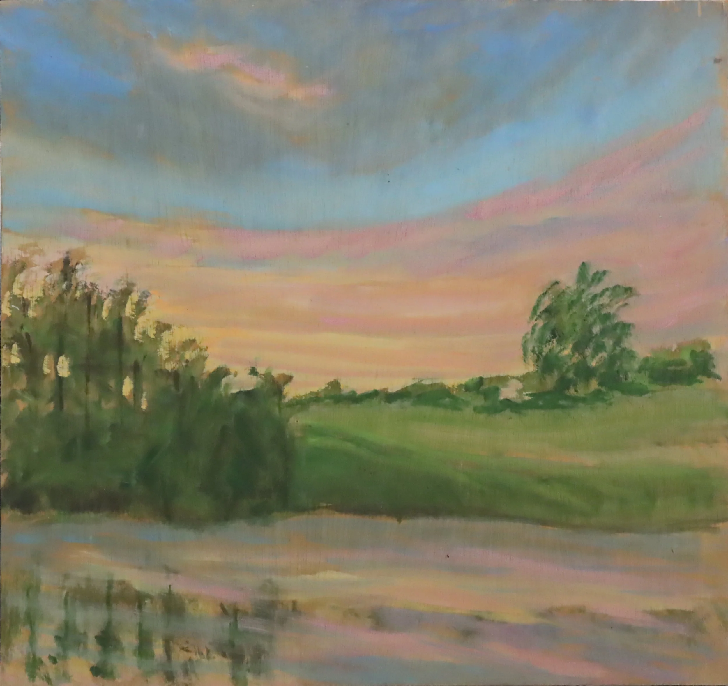 Rae Johnson.
Untitled, 1987
oil on board
17.5" x 19"