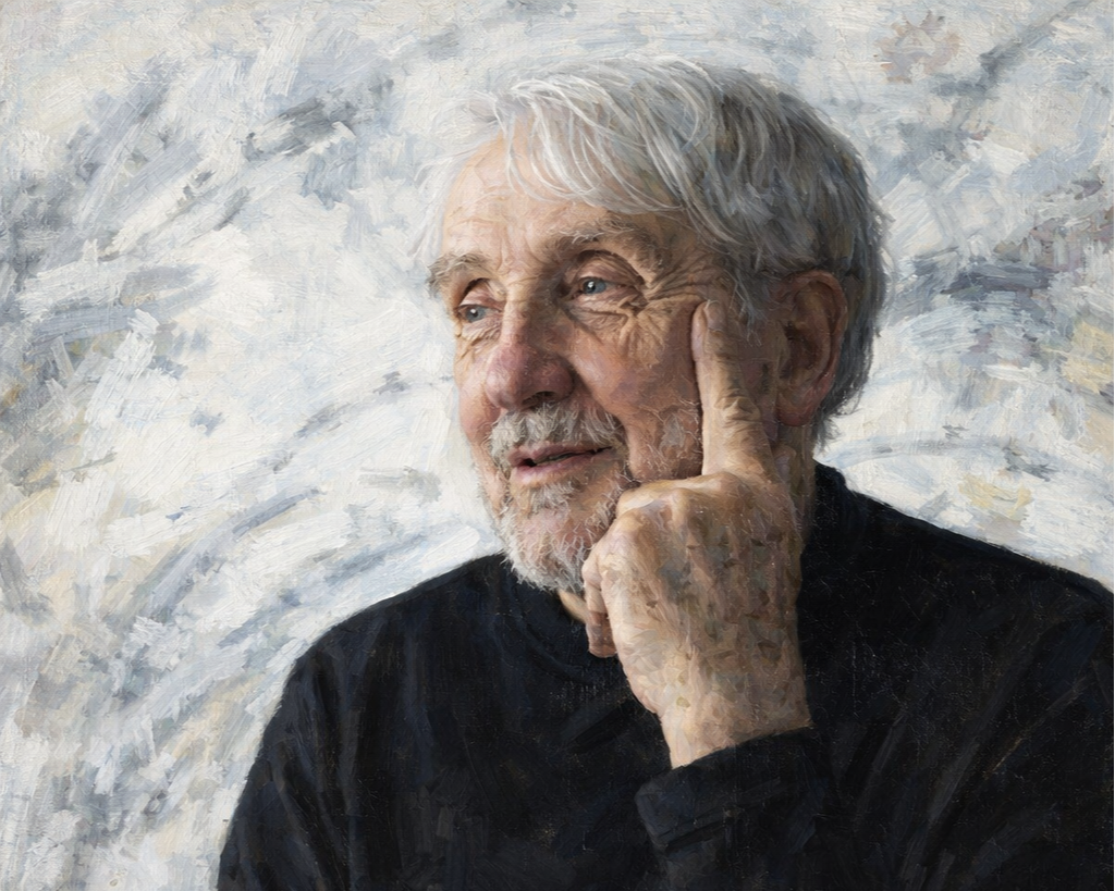 Headshot of Canadian Abstract Artist Ronald Bloore