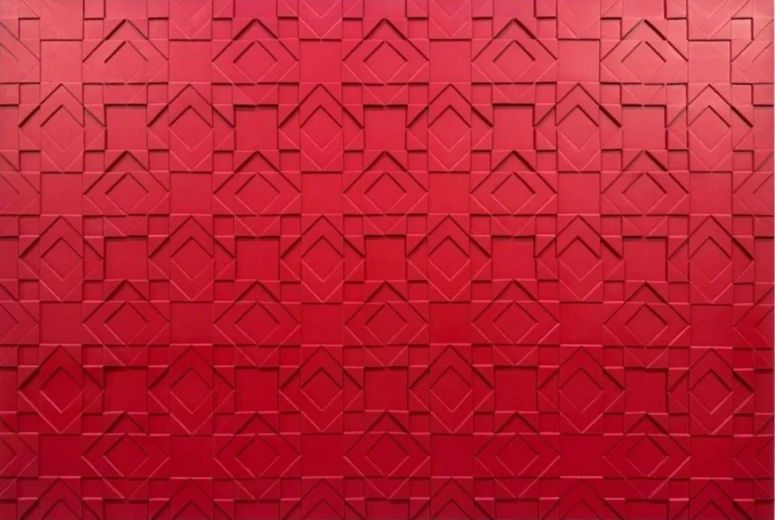 Ana Norton.
Ritual, 2024
acrylic and resin on plywood
24" x 36" 
$2,000