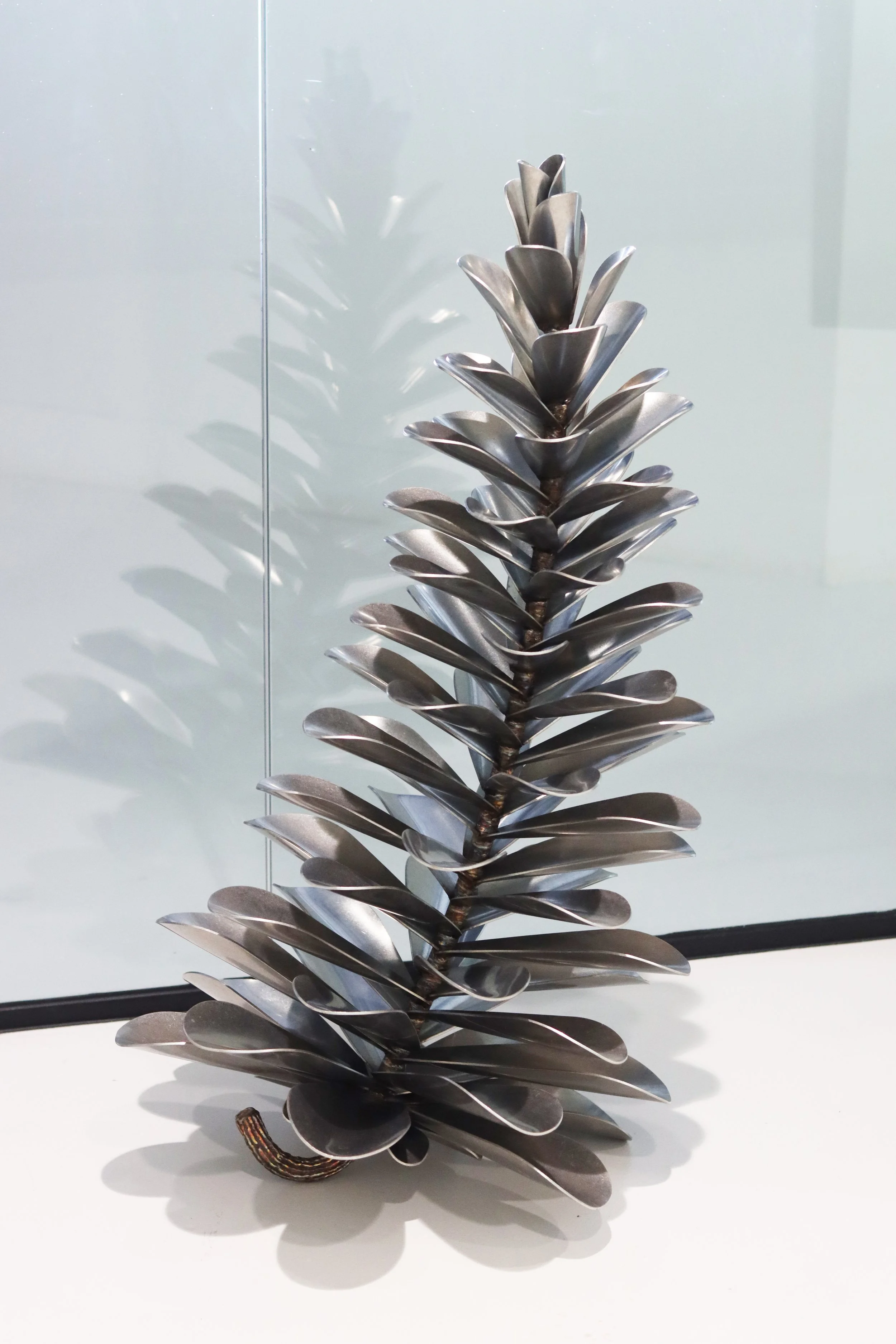 Floyd Elzinga
23-118 Pinecone, 2023
Stainless Steel
44" x 23" x 23"
$5,400