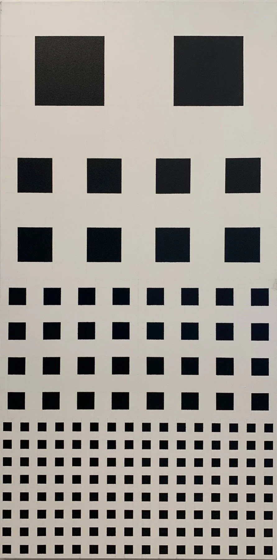 Ron Martin.
Charting The Eye Series, 1985
acrylic on canvas
96" x 48"
POR