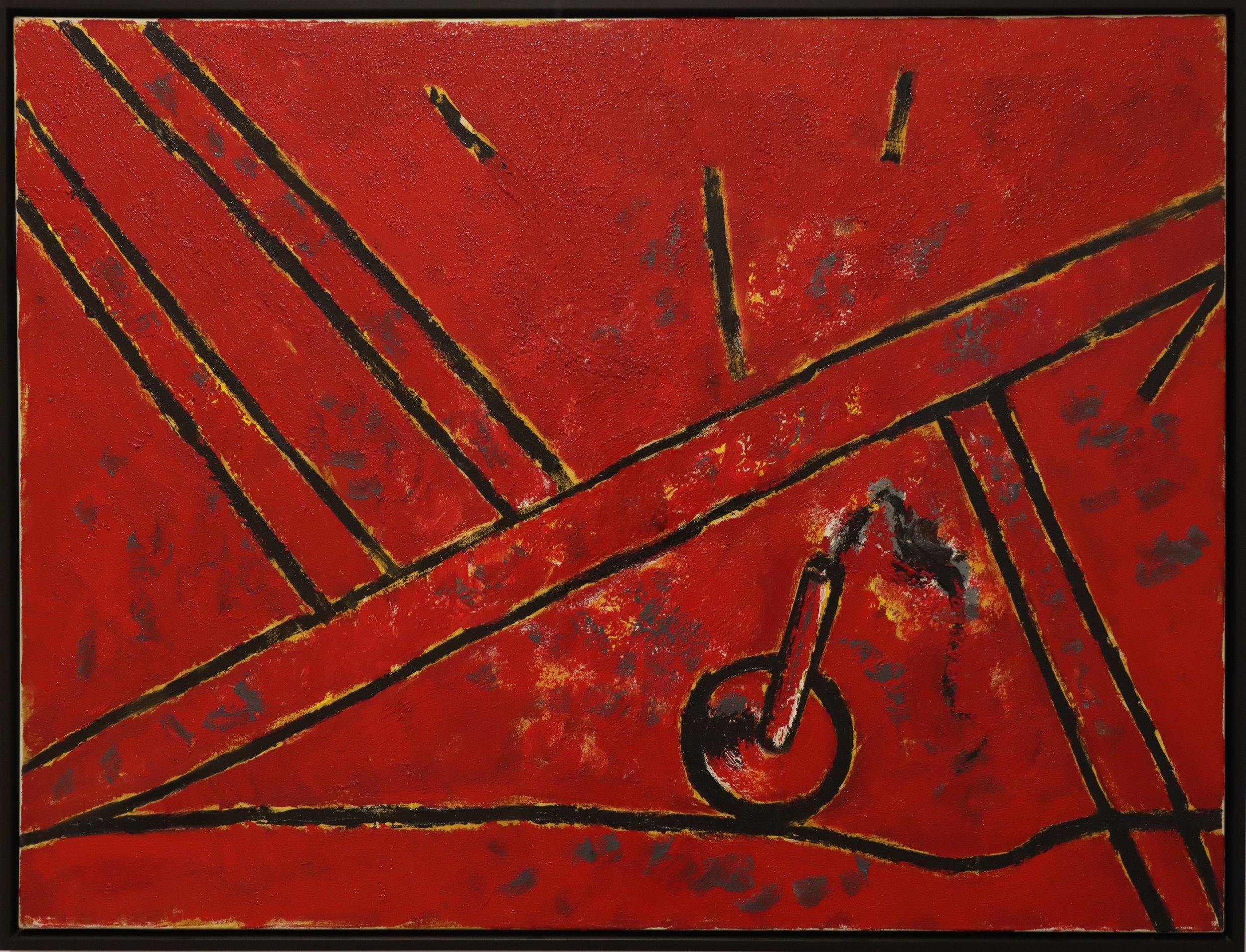 David Urban.
Argument in Isolation, 2005
oil on canvas
36" x 48"
$35,000