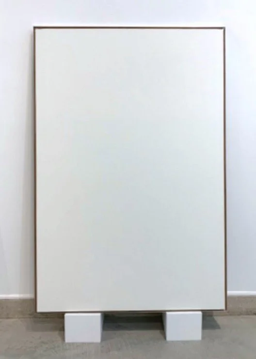 Ron Martin.
Urban Interior #4, July 1993
Drywall mounted on 1/2" Birch Plywood Inset Liner and Aluminum Frame 
72" x 48"