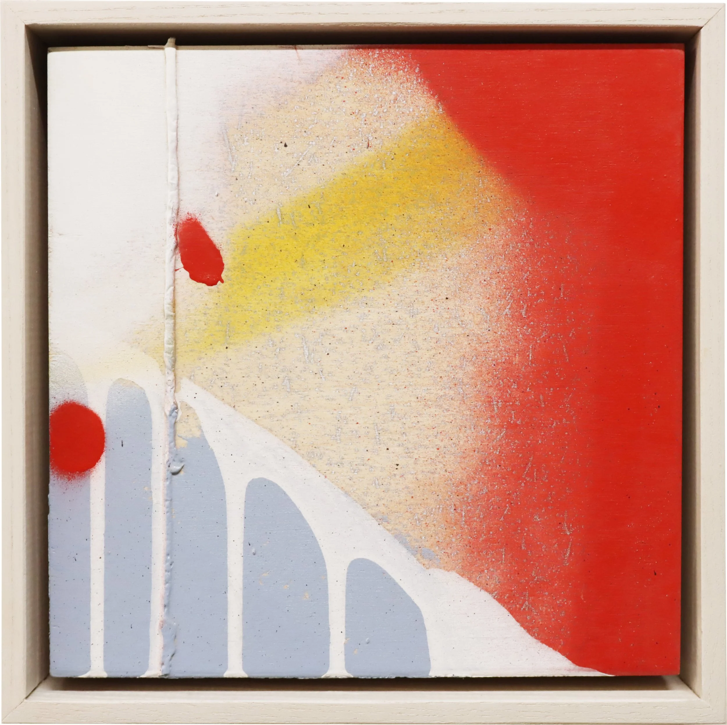 Pascal Pacquette.
RAW MMXIV 206/252, n.d.
acrylic on board
8" x 8"