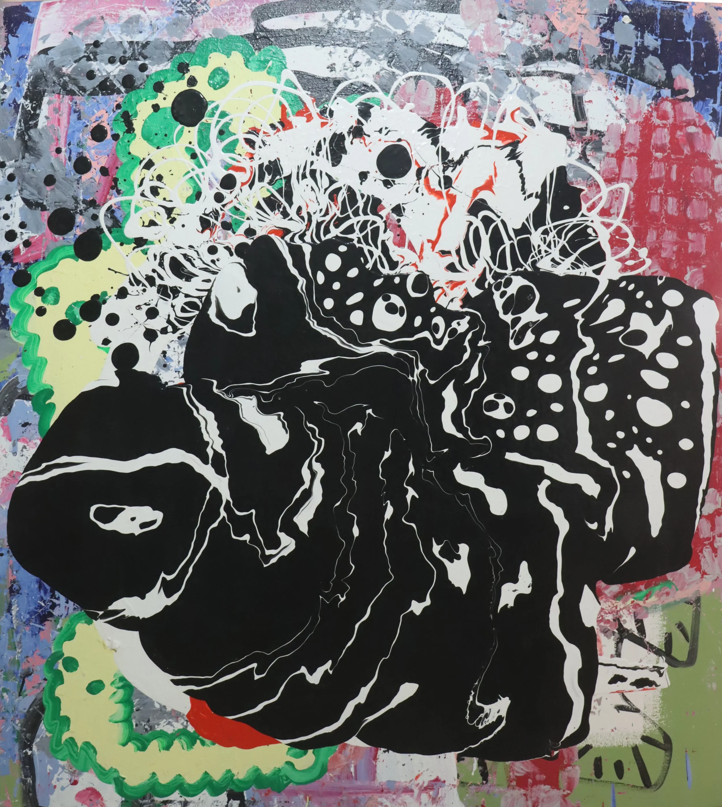 Sheila Gregory.
Lullaby, 2003
acrylic on canvas
40" x 46"