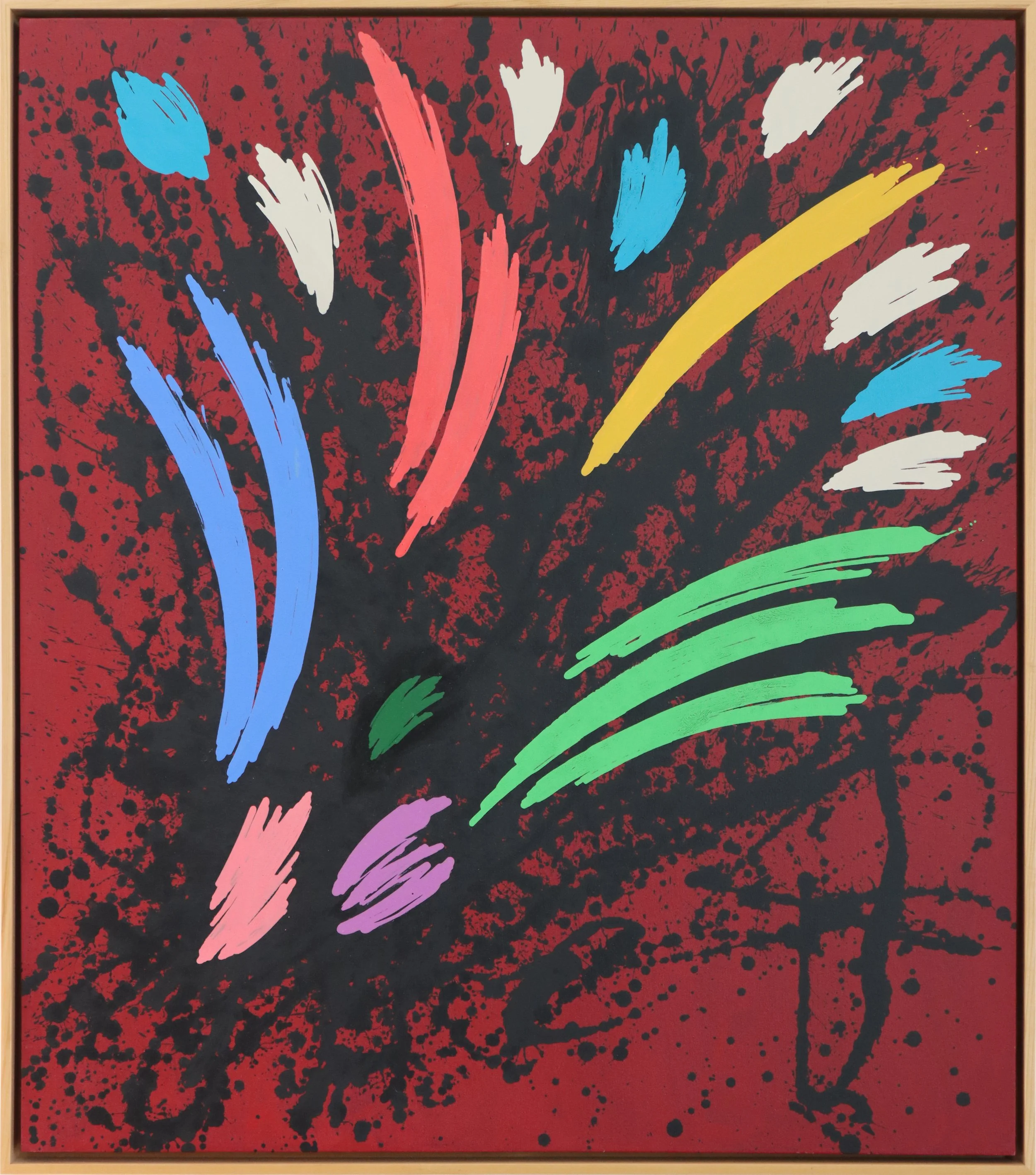 Daniel Solomon.
The Expanding Universe, 2020
acrylic on canvas
55" x 48"
$11,500
