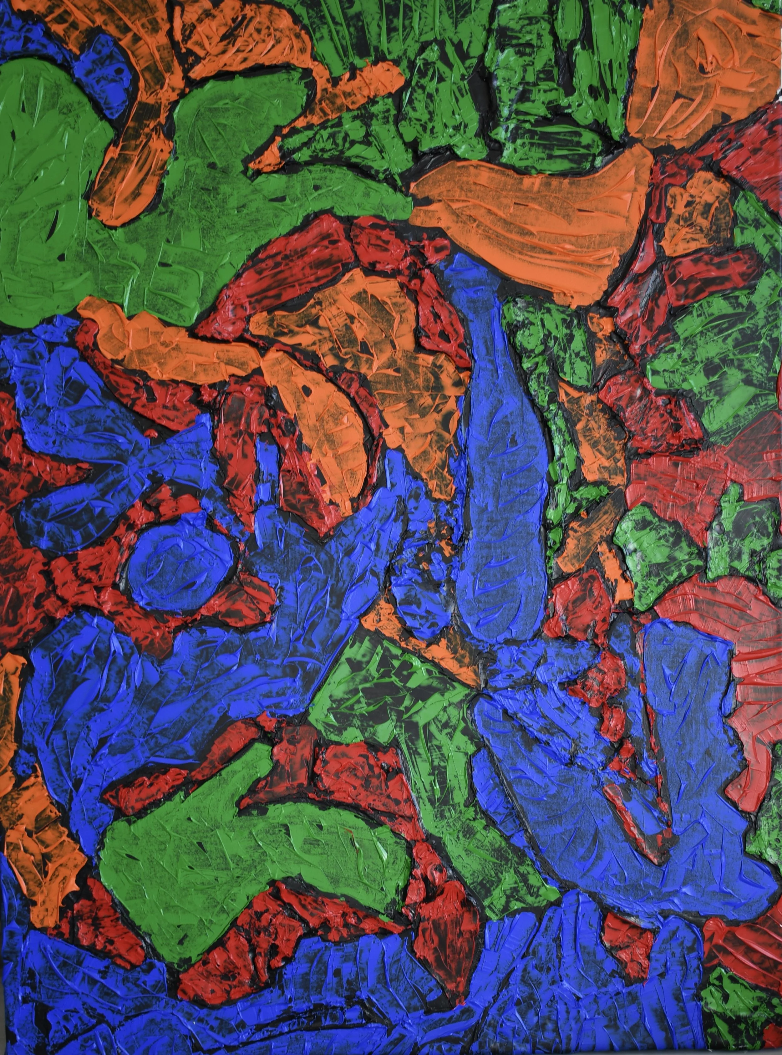 Ron Martin.
Taking My Turn, March 4-11, 1990
acrylic on canvas
72" x 54"
POR