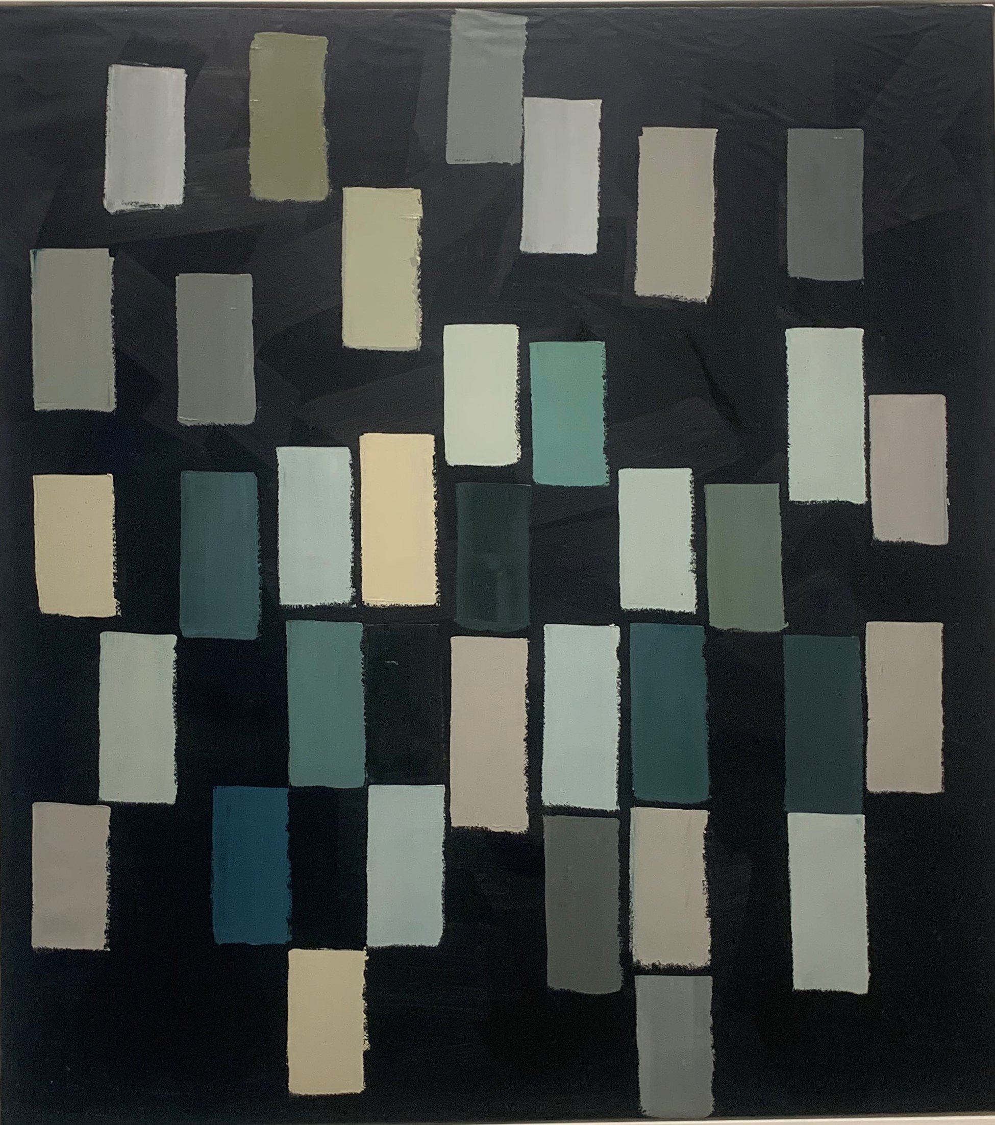 Michael Adamson.
Silver Mist, 2010
oil on canvas
80" x 72"
$24,000