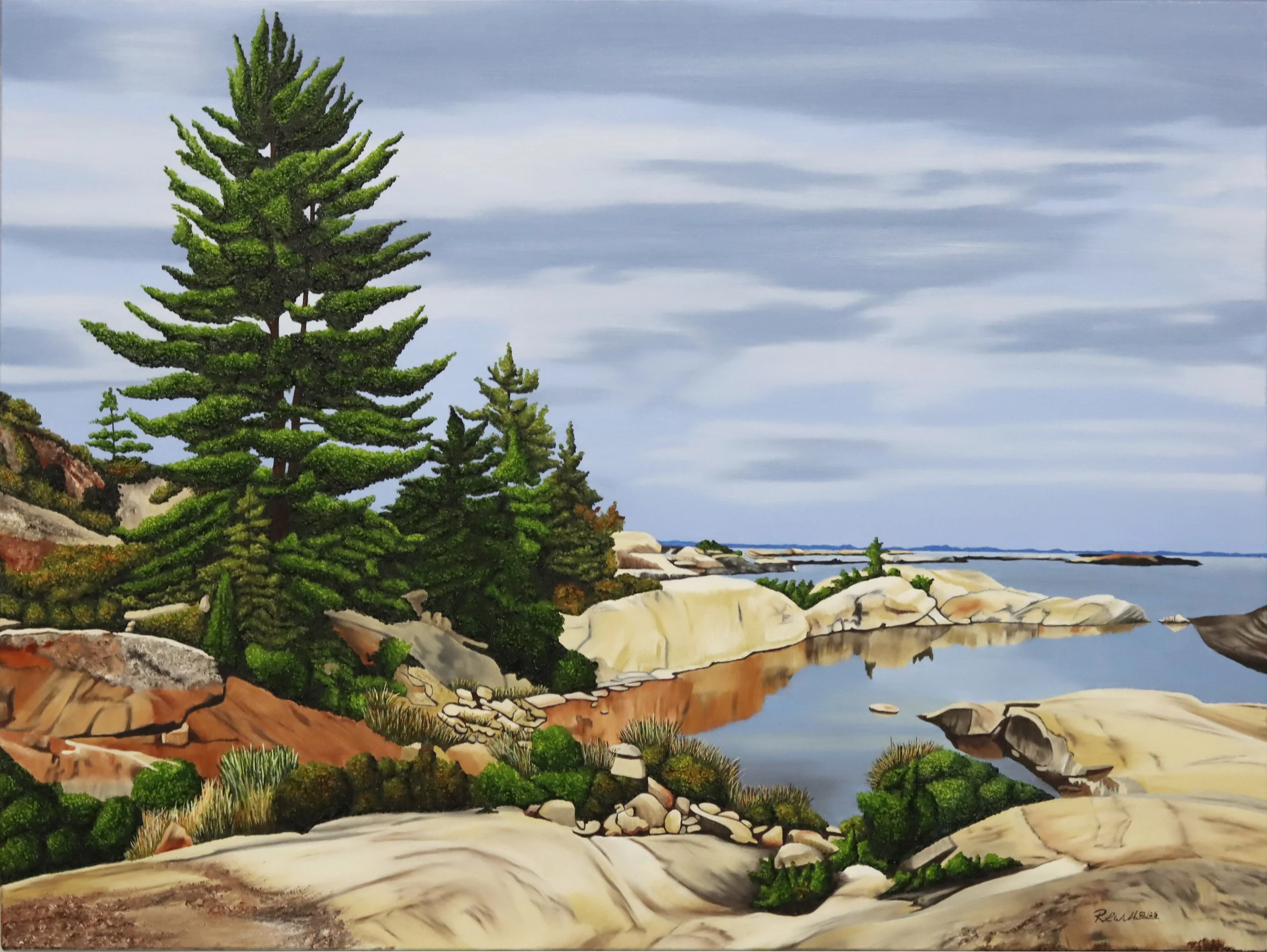 Ron Wilkie.
Sentinal, 2025
oil on canvas
40" x 30"
$3,600