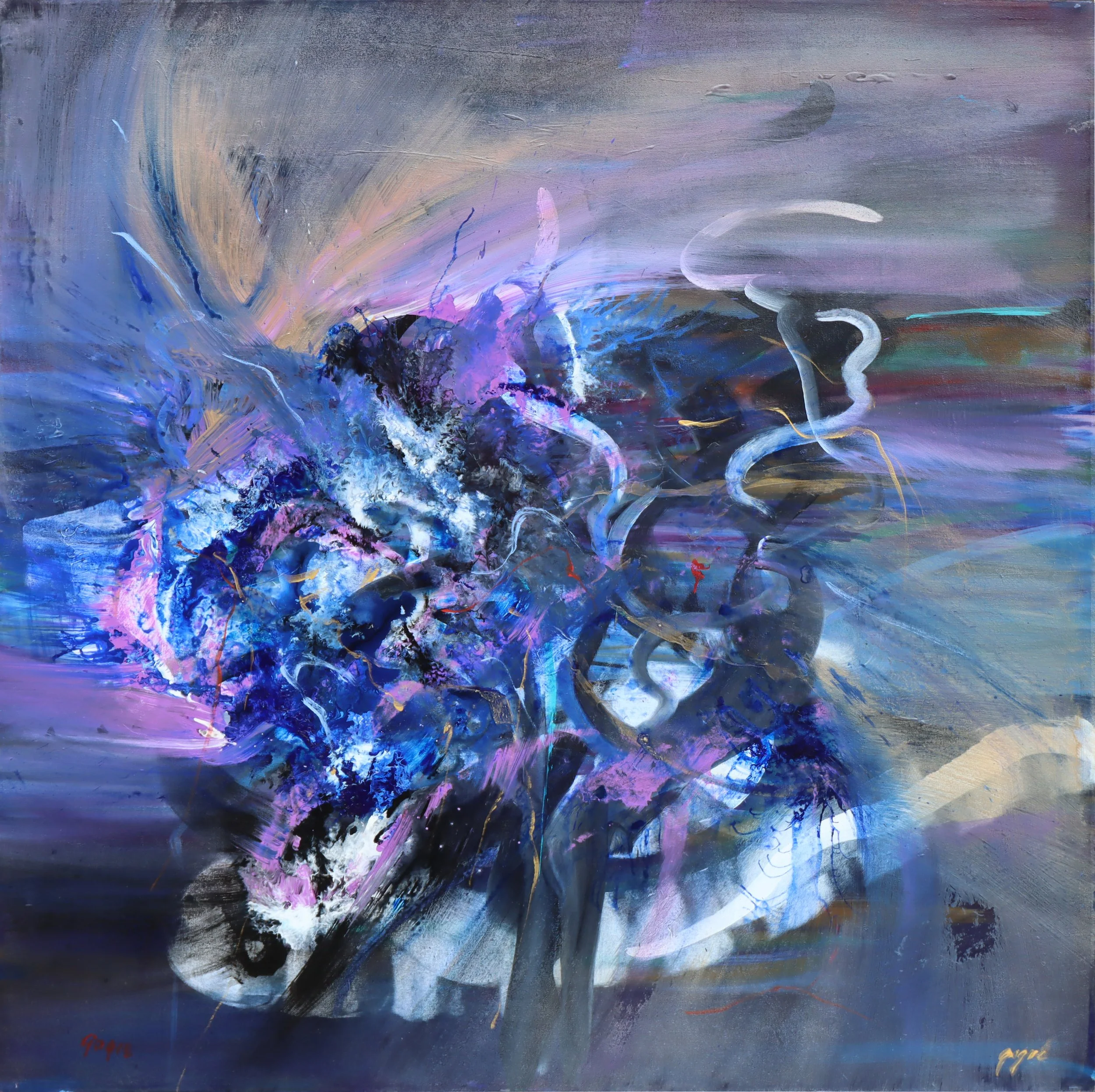 Patricia Gagic.
The Life We Build, 2026
acrylic on canvas
48" x 48"
$7,500
