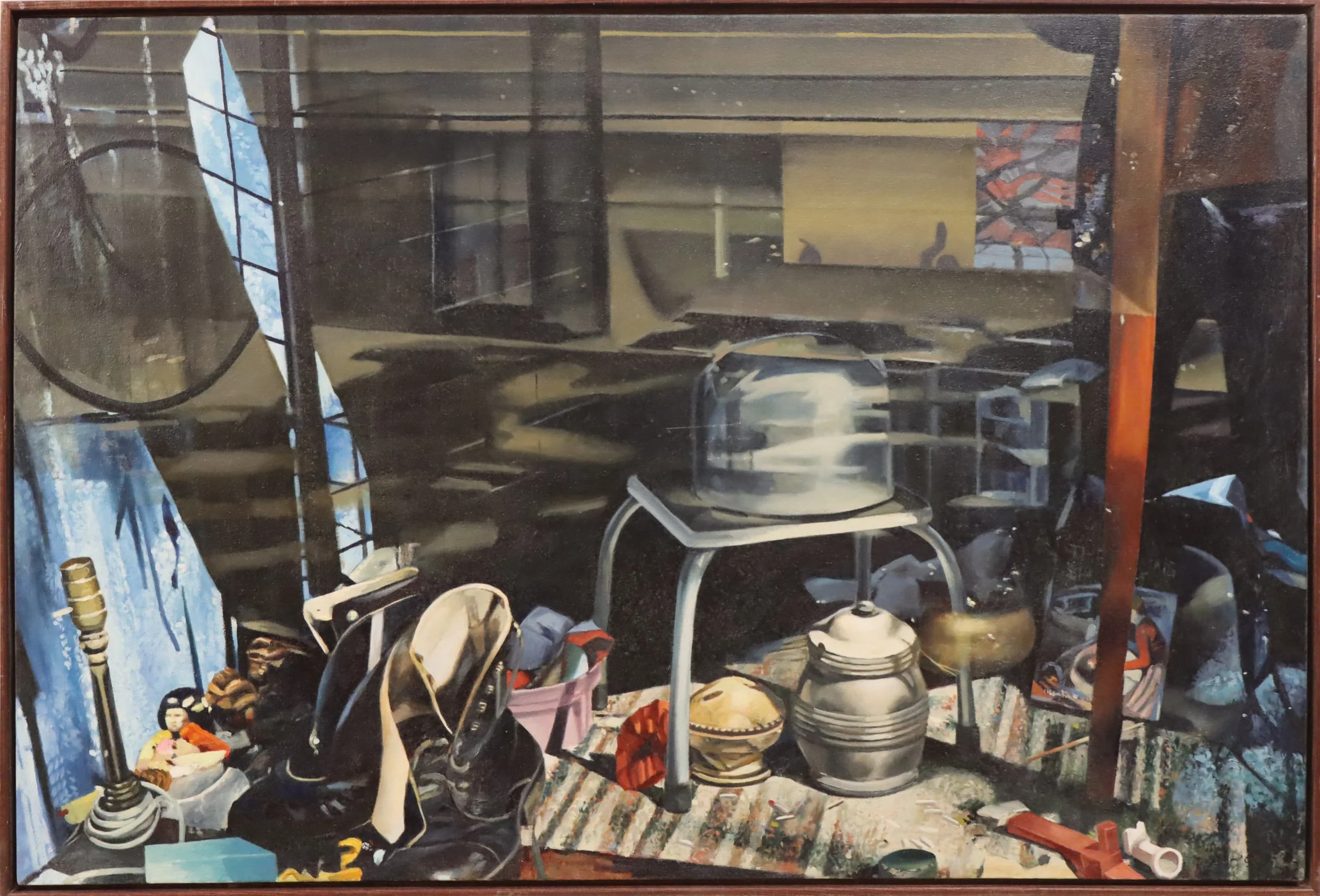 Maureen Paxton.
Untitled, n.d.
acrylic on canvas
32" x 48"