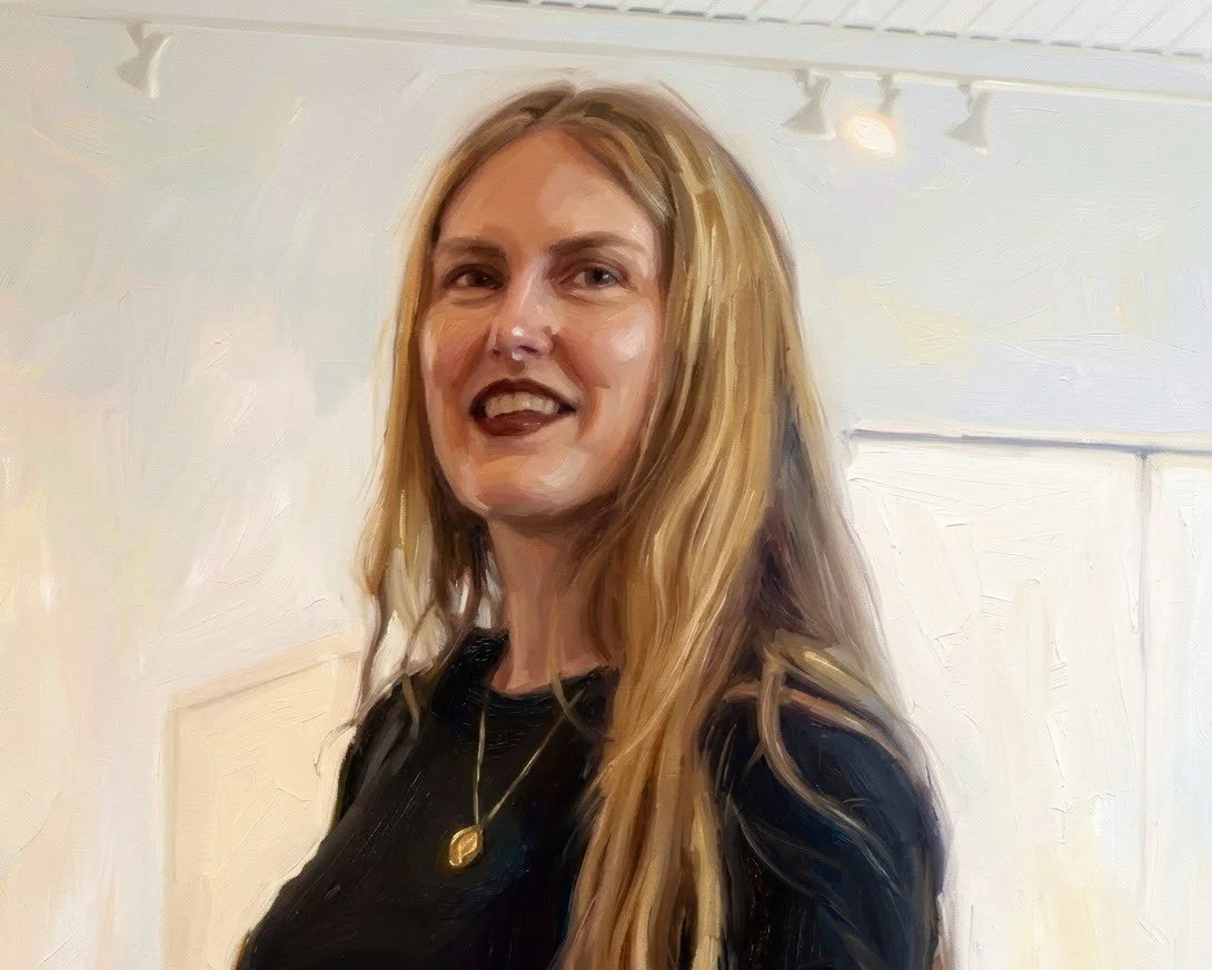 Artistic rendering of Canadian artist Marianne Fowler currently working out of Toronto, ON