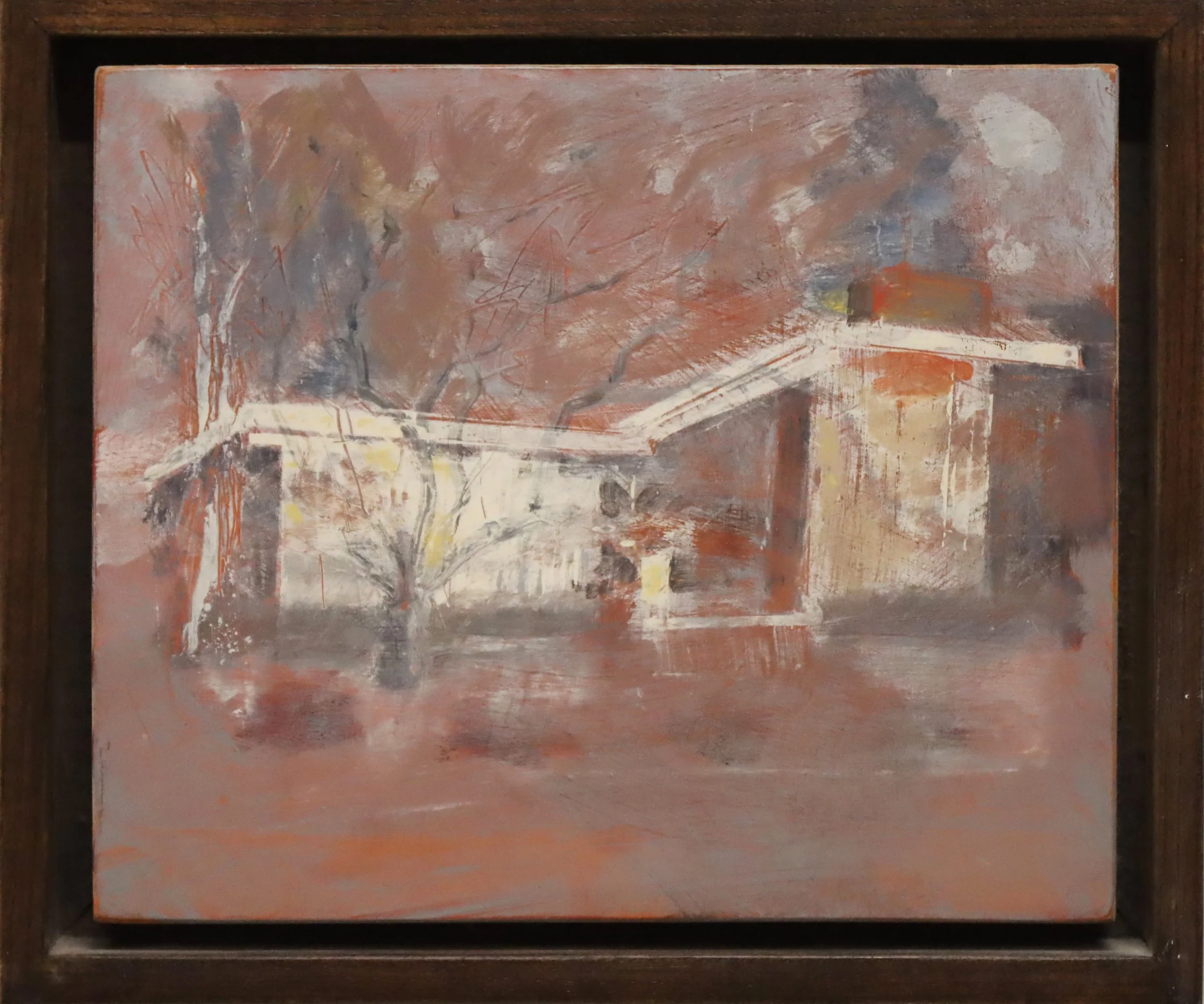 Fred Franzen.
Untitled, n.d.
acrylic on board
8.75" x 10.25"