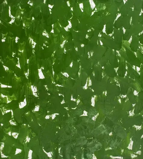 Ron Martin.
Oxide of Chrome Opaque, June 1971
acrylic on canvas
84" x 76"
POR