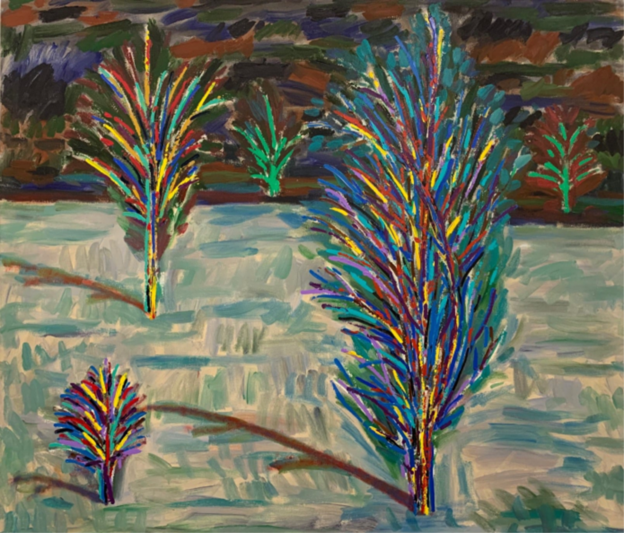 David Bolduc.
Waste Land, 1986
48" x 55"
$20,000