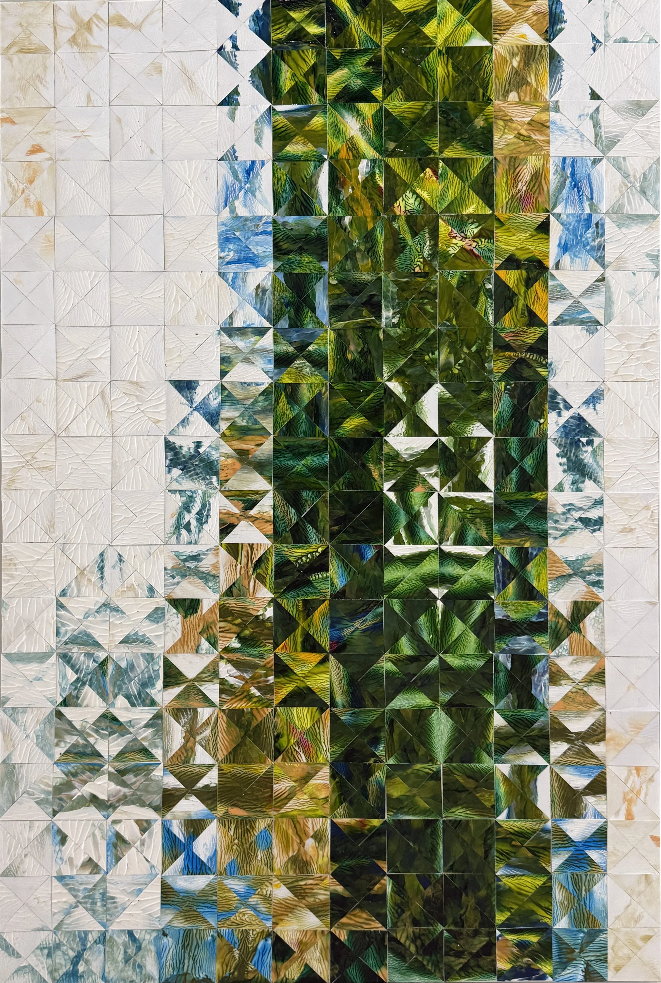 Brad Eyre.
Garden Deconstruction, 2026
acrylic, styrene on canvas
$1,800