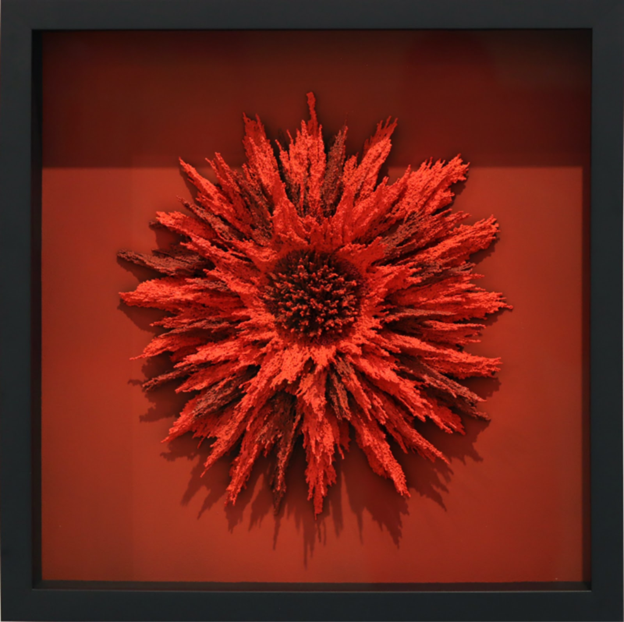Alex Chorny.
Untitled, 2024 (24-032)
magnetized mixed media on wood panel
19.75" x 19.75"
$2,000