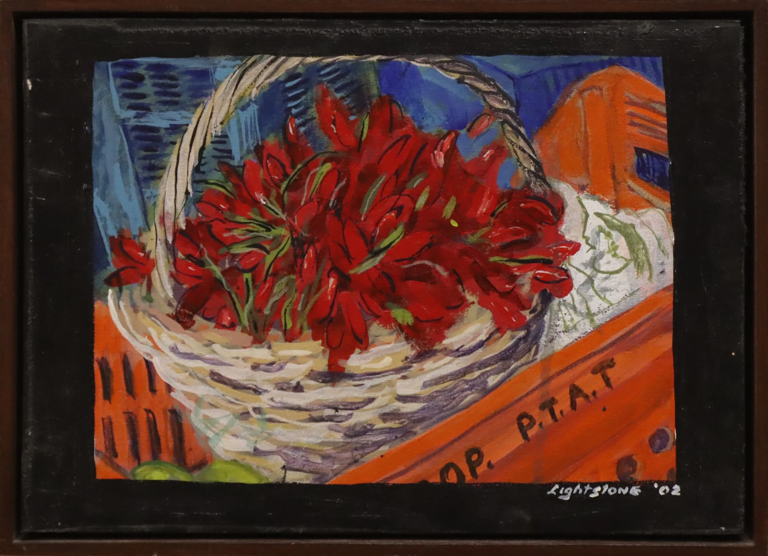 Marilyn Lightstone.
Untitled, 2002
acrylic on board
9" x 12"