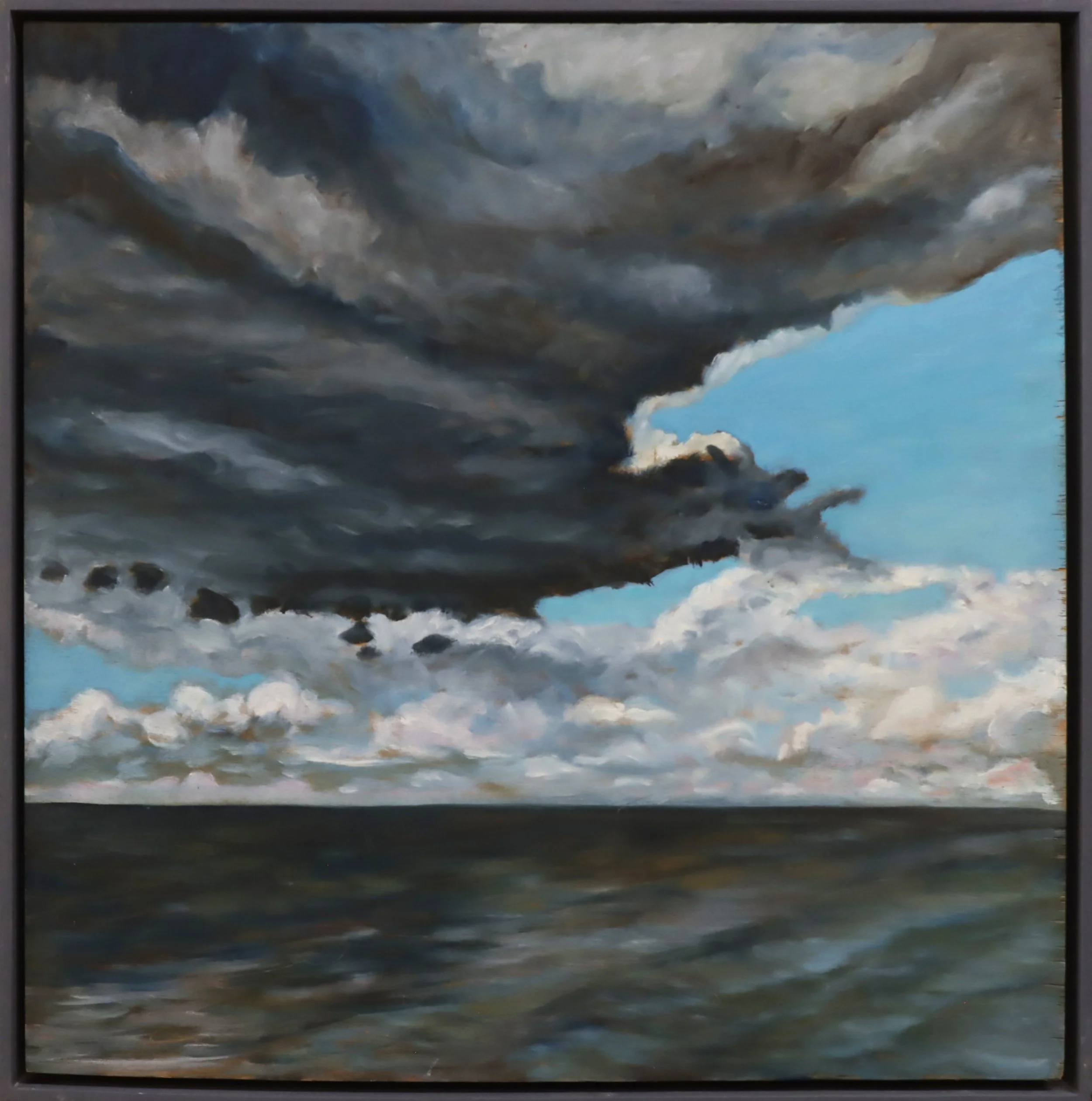 Rae Johnson.
Lake Winnipeg, n.d.
acrylic on canvas
24" x 24"