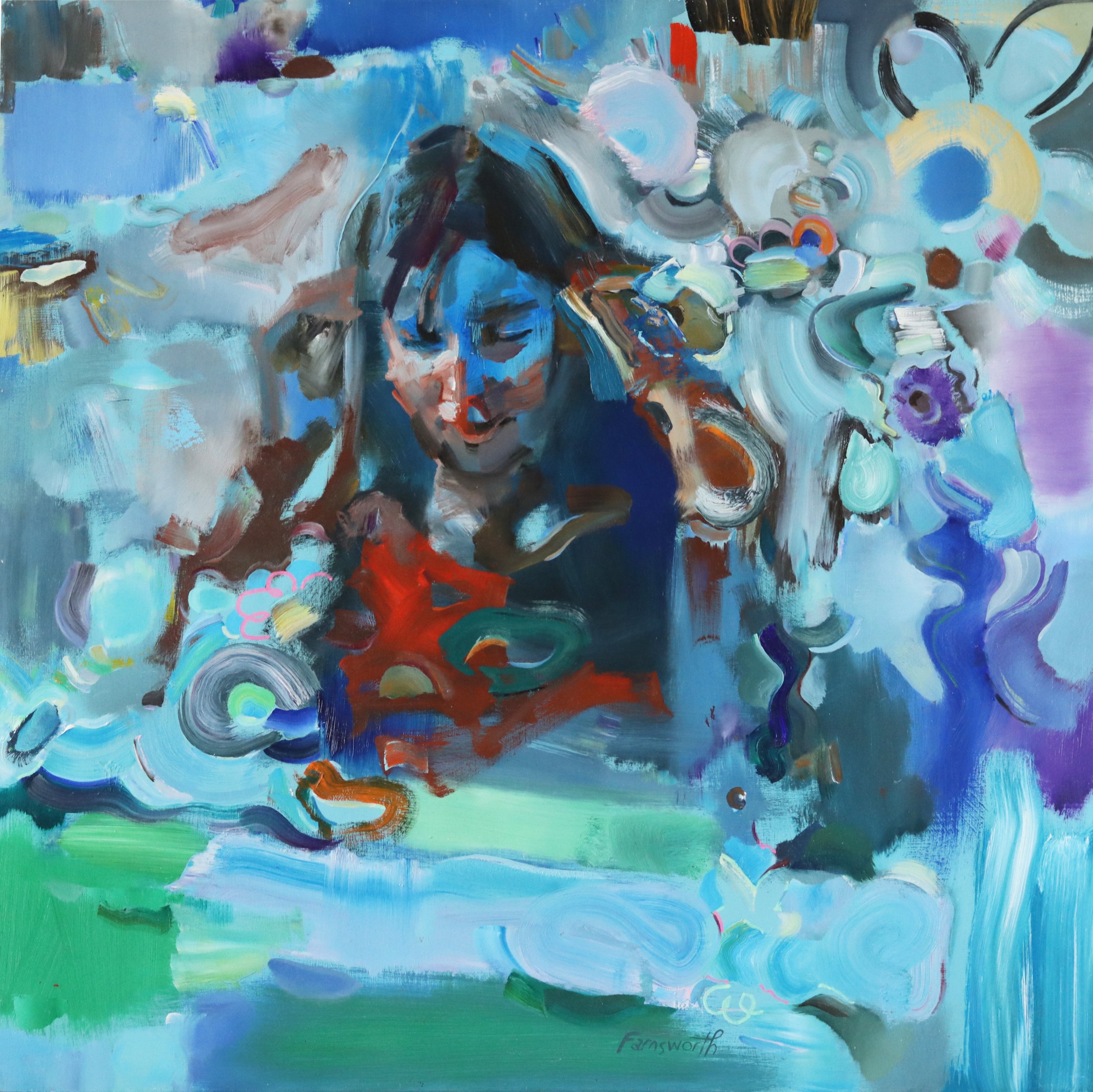 Geoff Farnsworth
Floral Incantation, 2014
oil on panel
36" x 36"
$3,400
