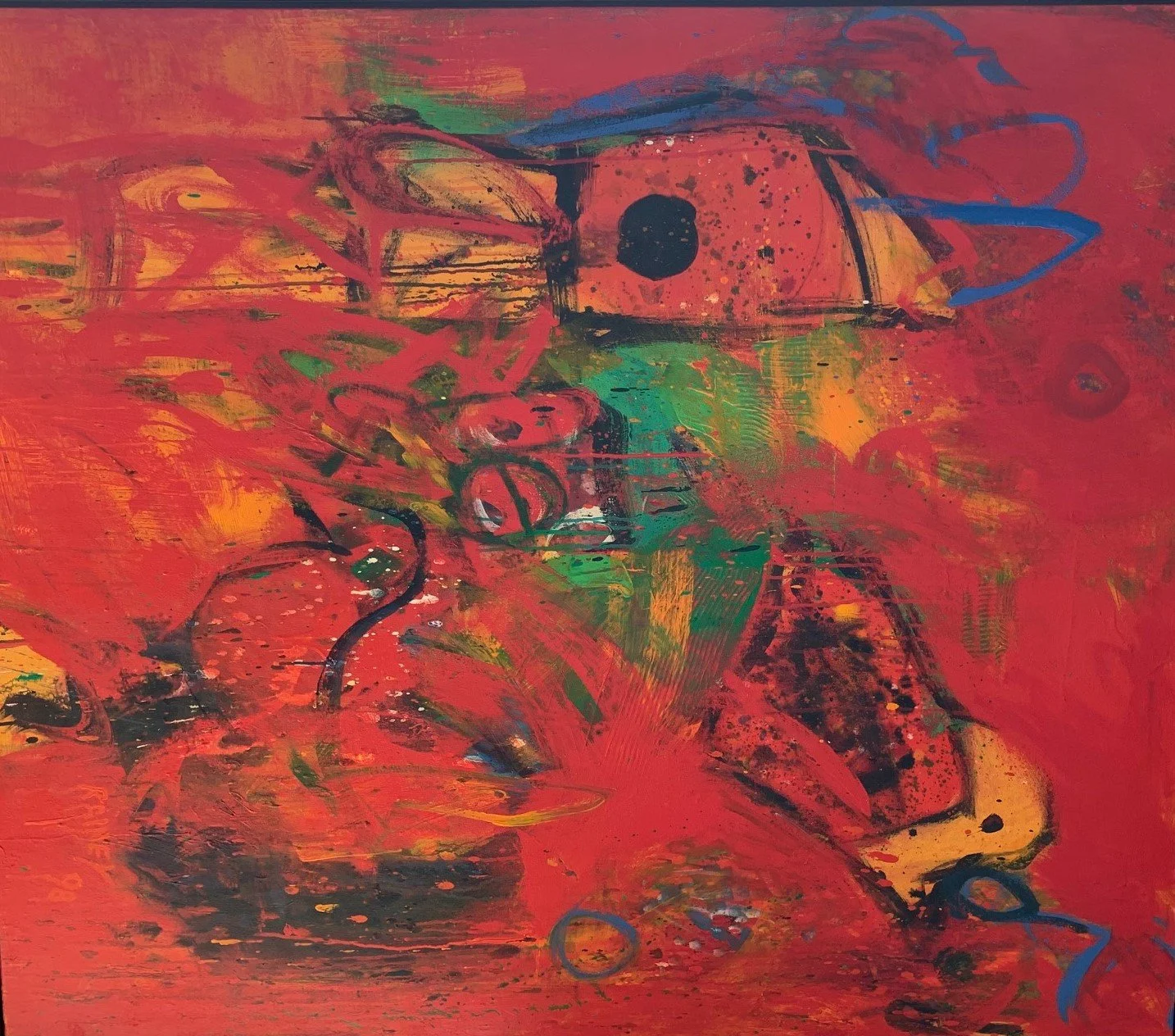 William Rainey.
Bye Bye Blackbird, 1998
acrylic on panel
58" x 50"