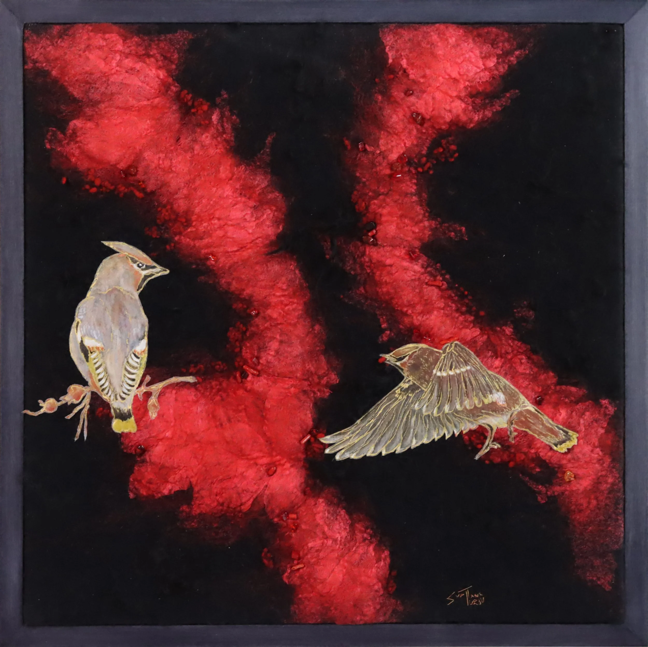Svetlana Turov.
Nightflare, 2026
fiber
18" x 18"
$1,000