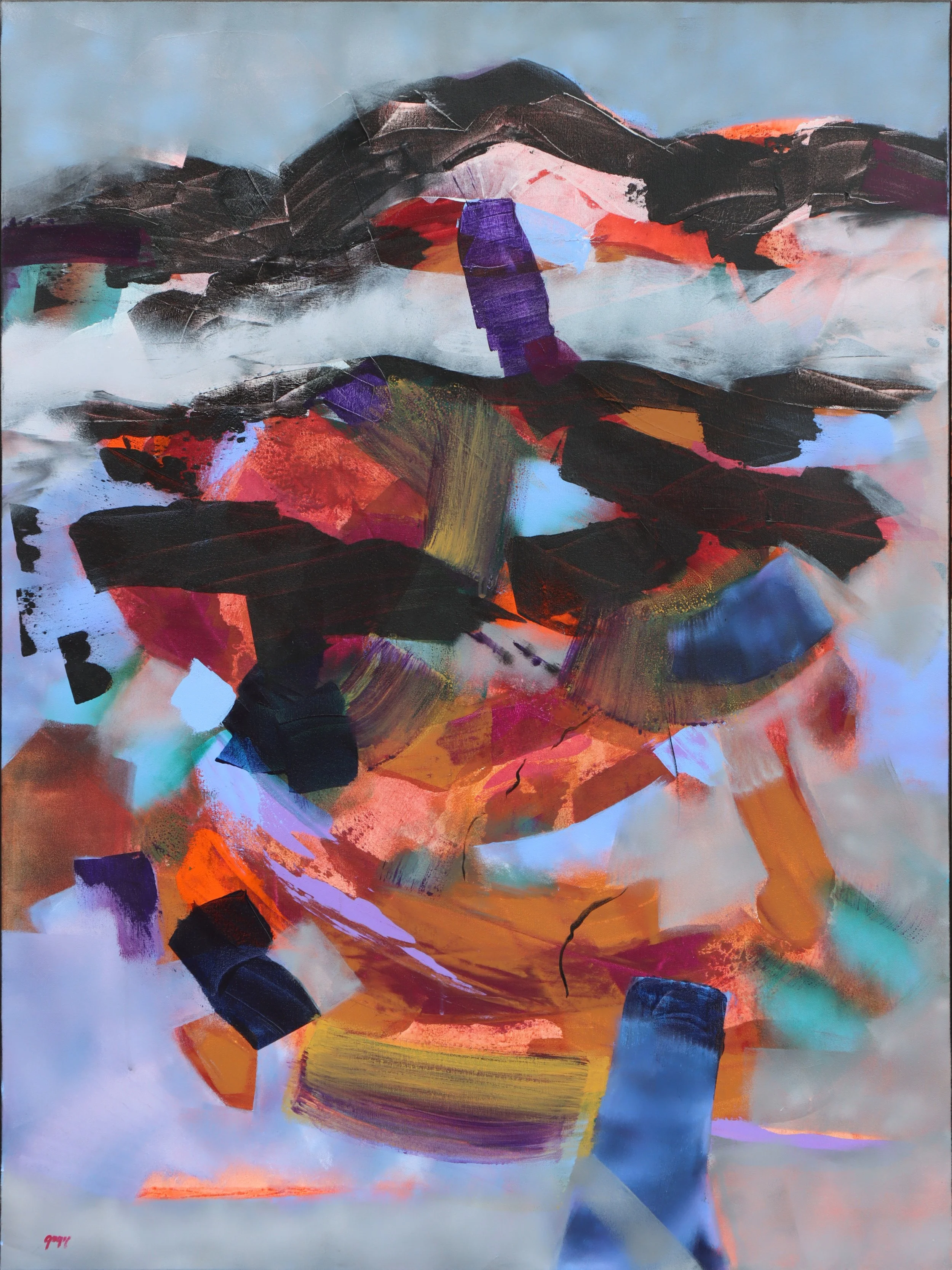 Patricia Gagic.
What Remained Hidden, 2026
acrylic on canvas
48" x 36"
$6,100