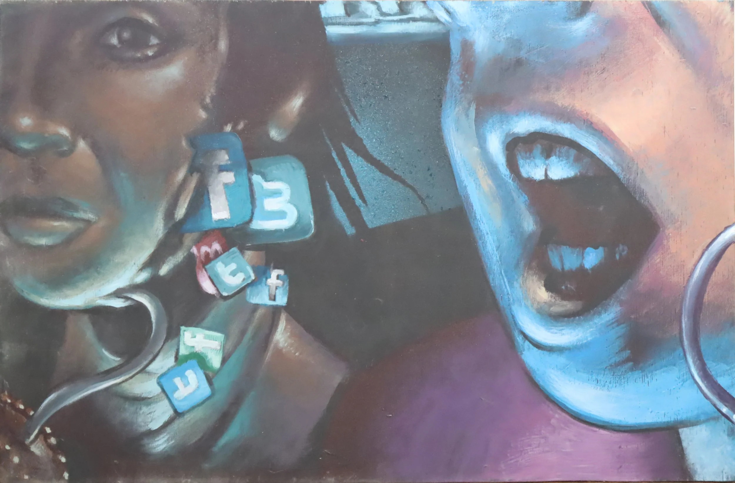 Juan Carlos Noria.
Dixon 1 of 4, 2016
acrylic on board