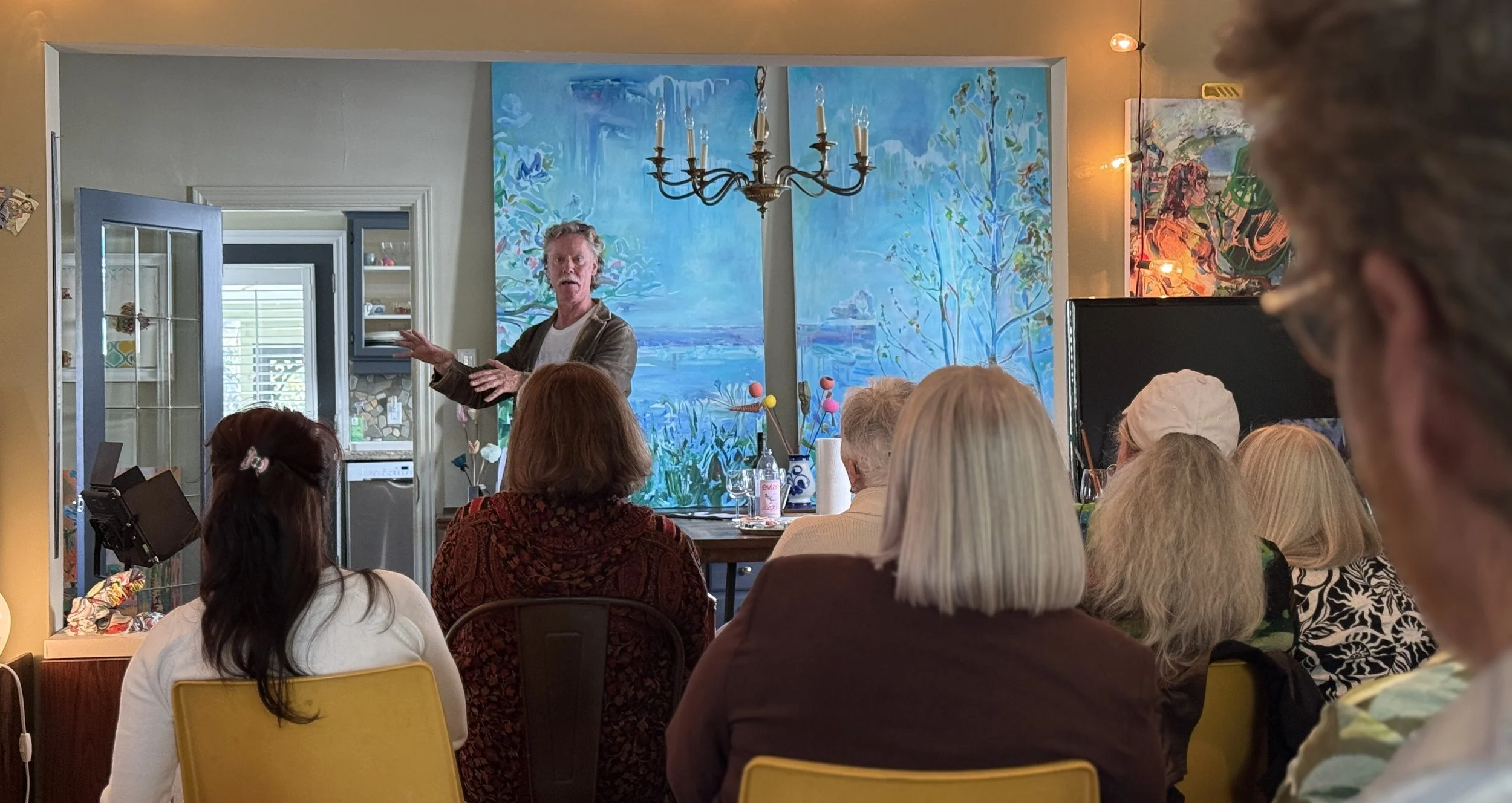 Artist Talk with Geoff Farnsworth hosted by Armstrong Fine Art Consulting Oct. 2026