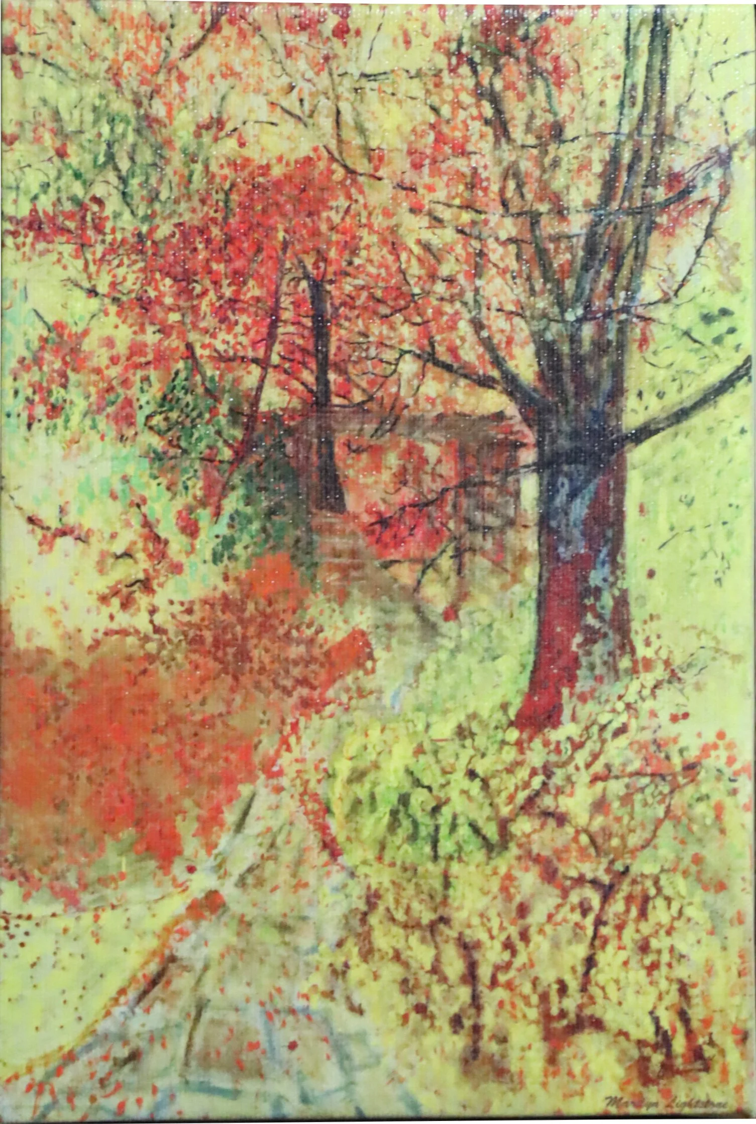 Marilyn Lightstone.
Untitled, n.d.
Reproduction printed on canvas
5" x 7"