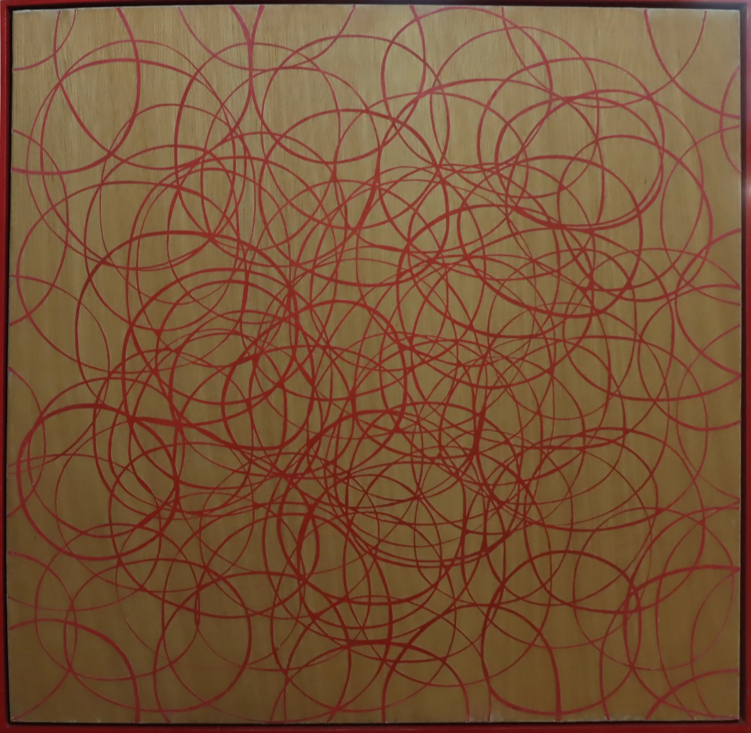 Lisa Petrocco.
Untitled, 2005
acrylic on board
36" x 36"