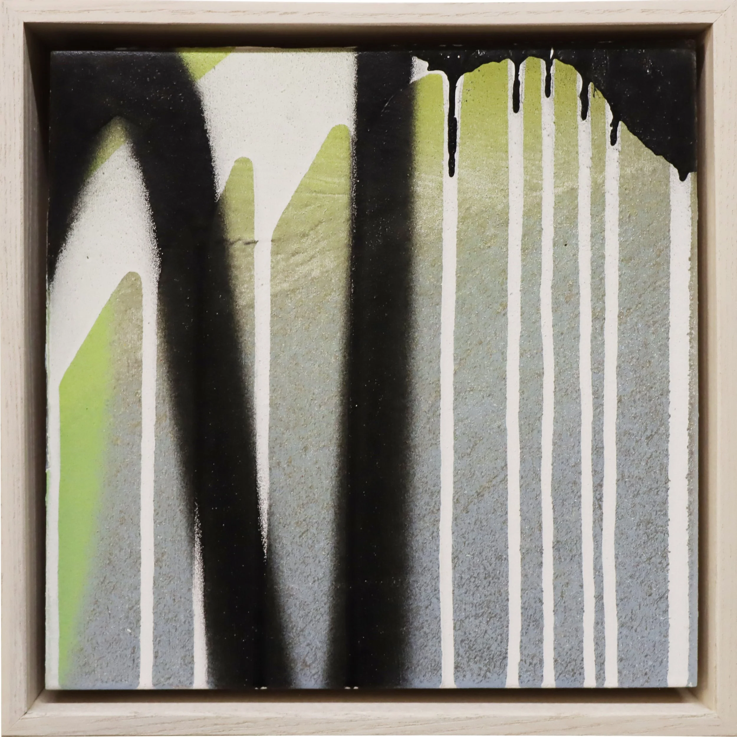 Pascal Pacquette.
RAW MMXIV 177/252, n.d.
acrylic on board
8" x 8"