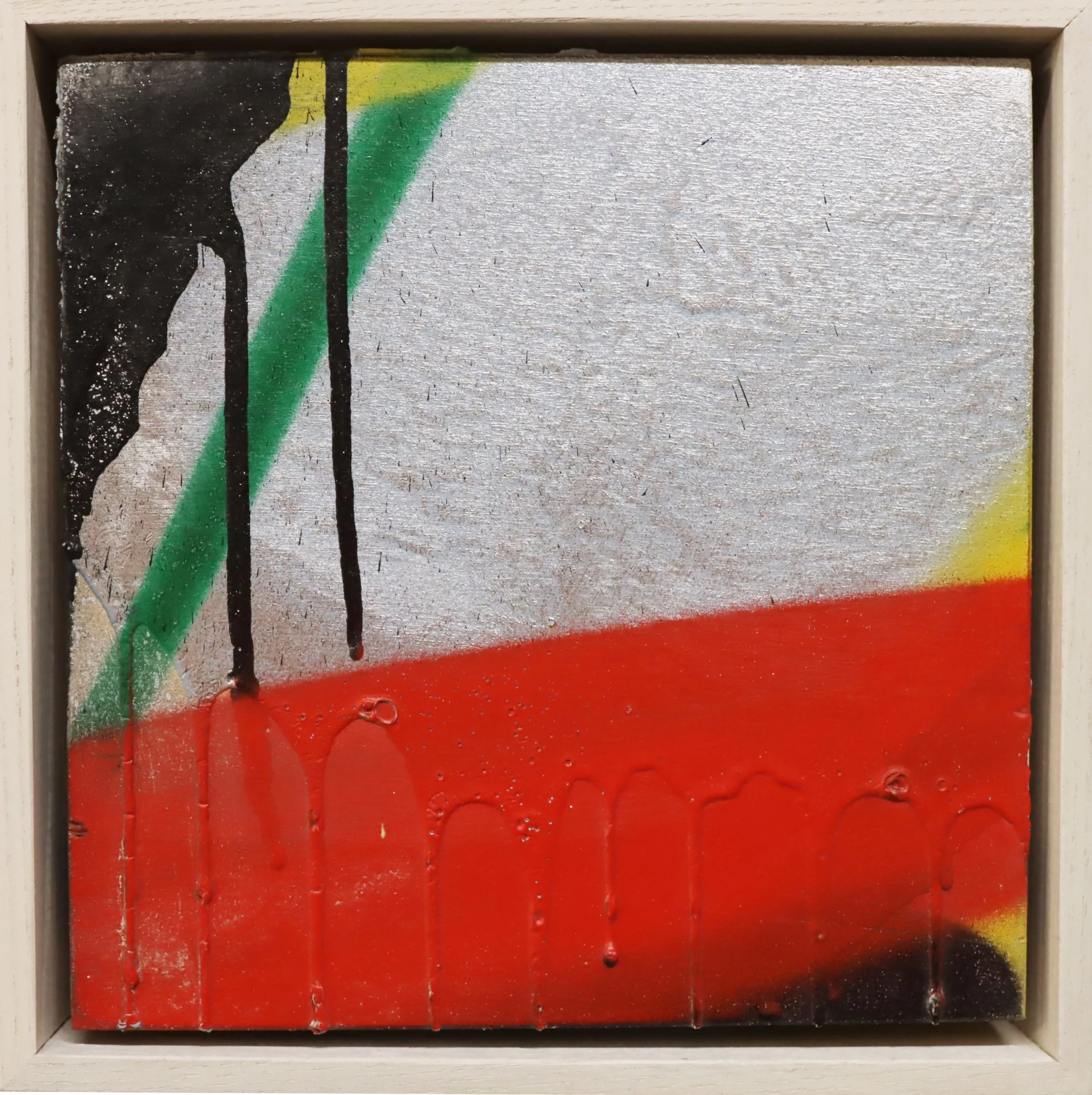 Pascal Pacquette.
RAW MMXIV 220/252, n.d.
acrylic on board
8" x 8"