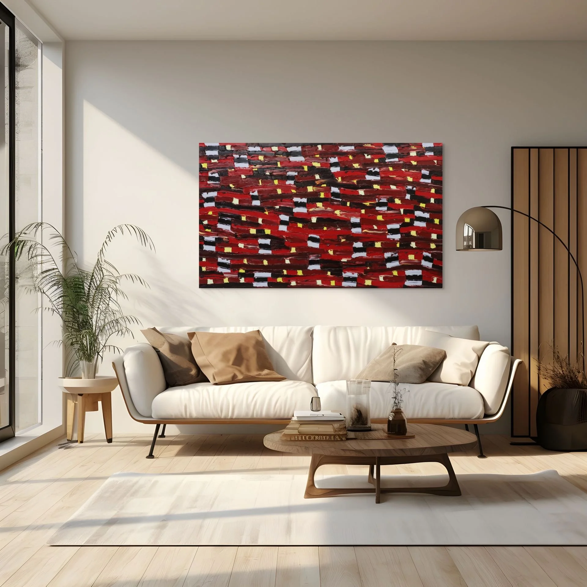 Cynthia Chapman Paradise Burning Medium on the wall