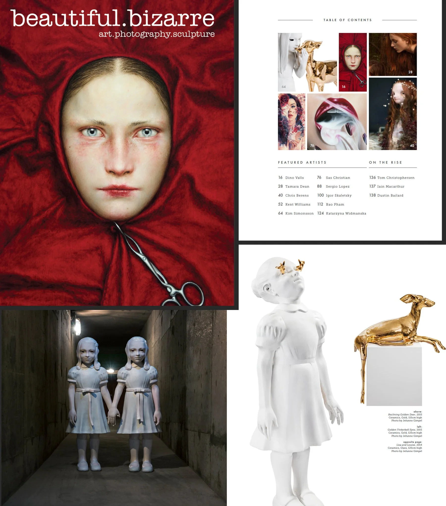 Beautiful Bizarre - Magazine Layout