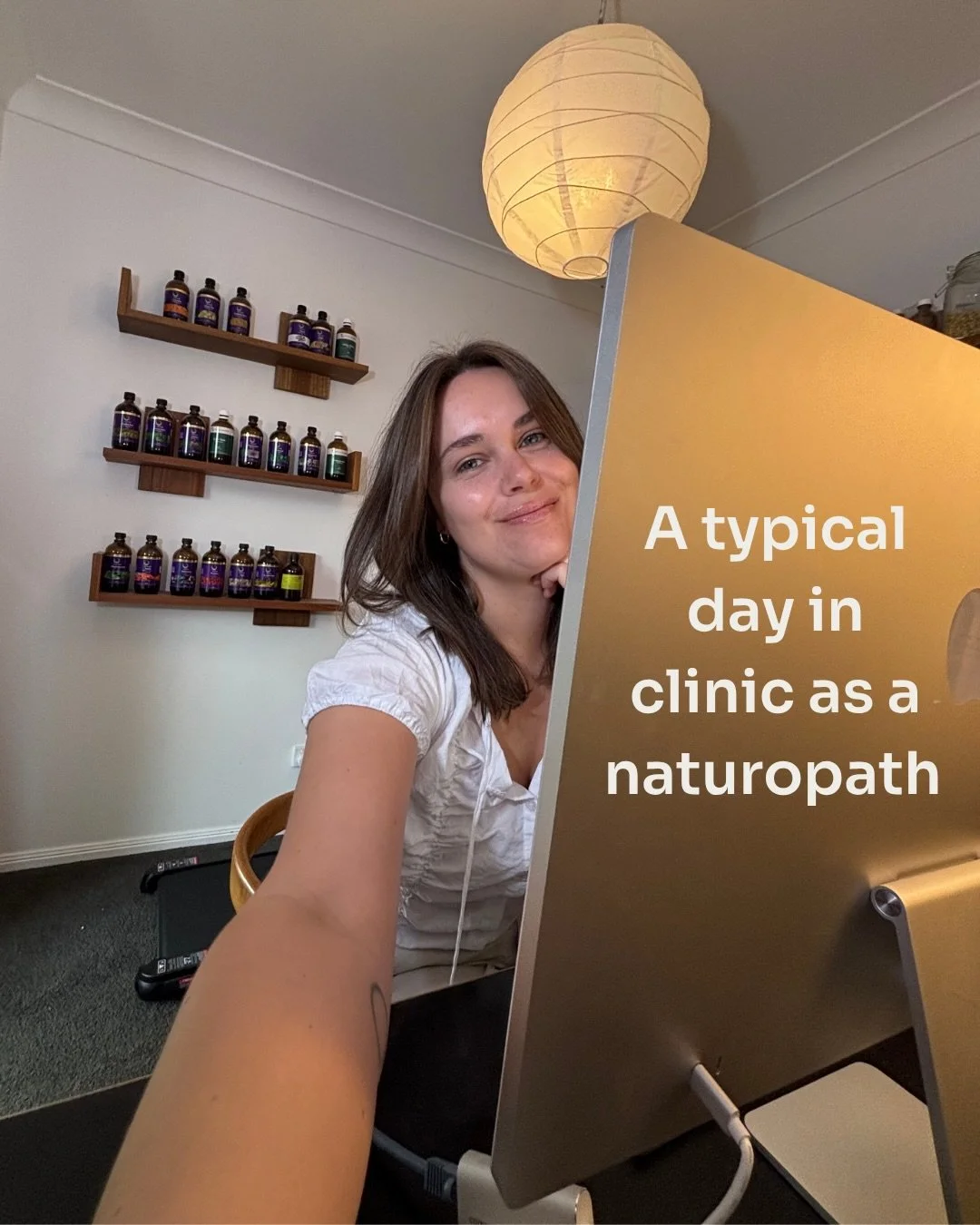 A typical day as a naturopath in clinic supporting fertility, motherhood and paediatric gut health 💛