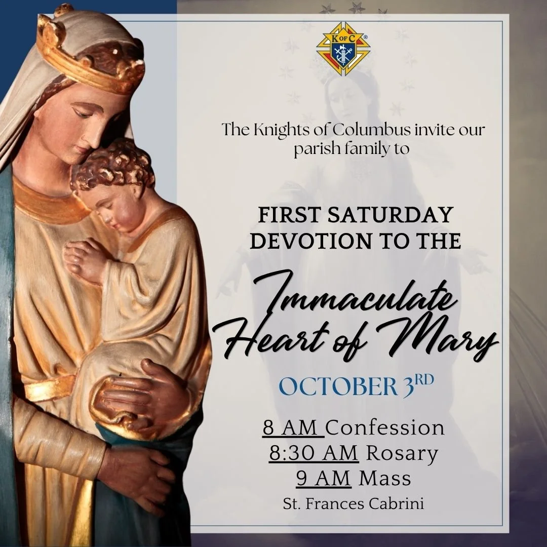 First Saturday Devotion to the Immaculate Heart of Mary