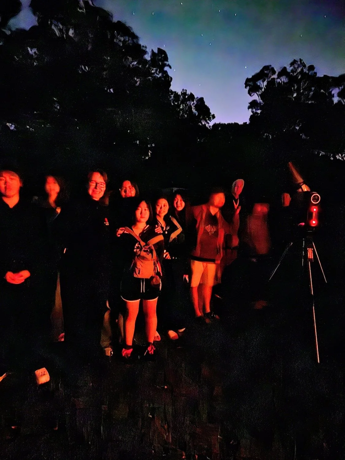 Group shot of attendees of the Armidale PLC, Christian Youth Centre Tour, August 2026 at Scotts Head 