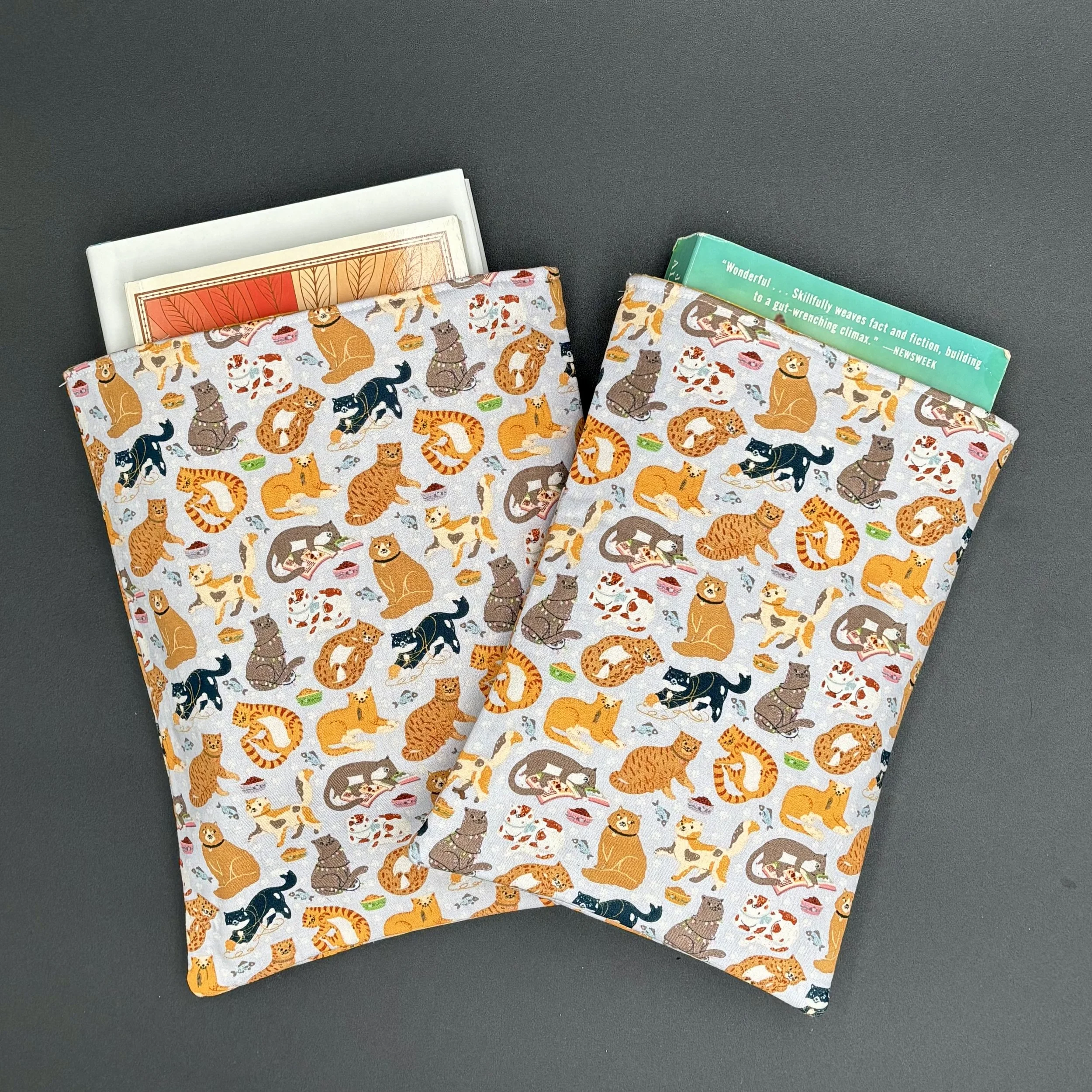 Kitties at Meal Time Book Sleeve