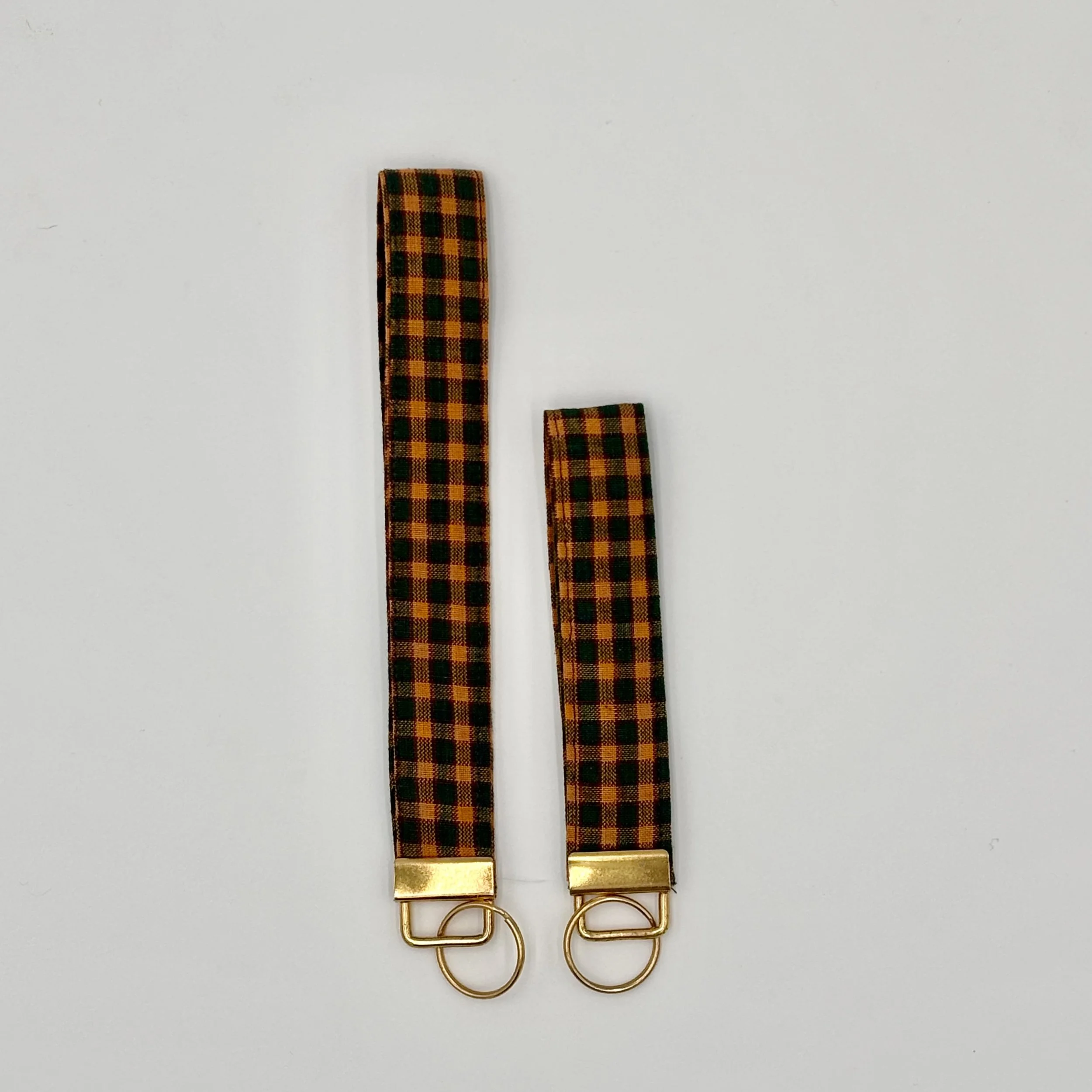 Green and Gold  Wristlet