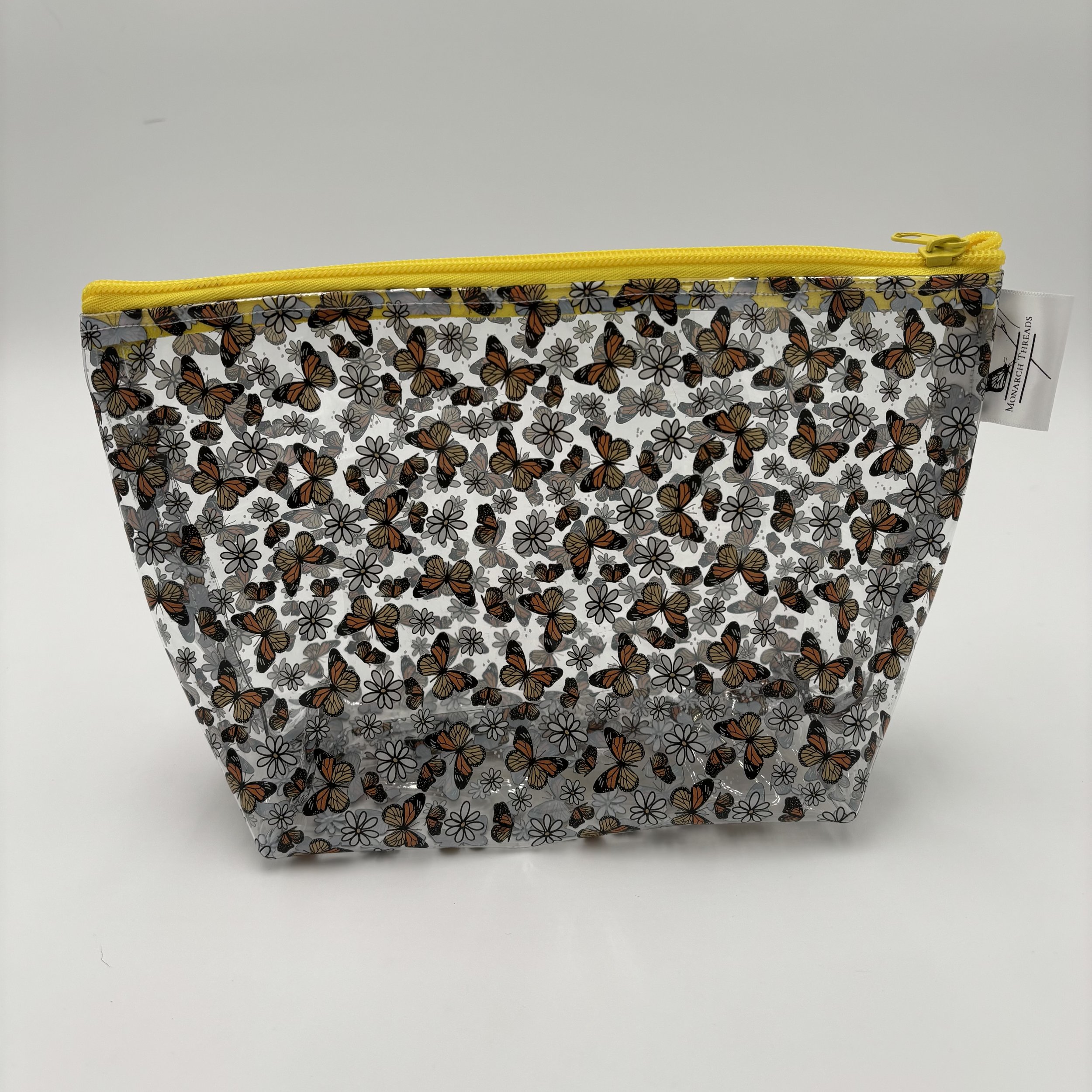Monarch Butterflies Vinyl Pouch
