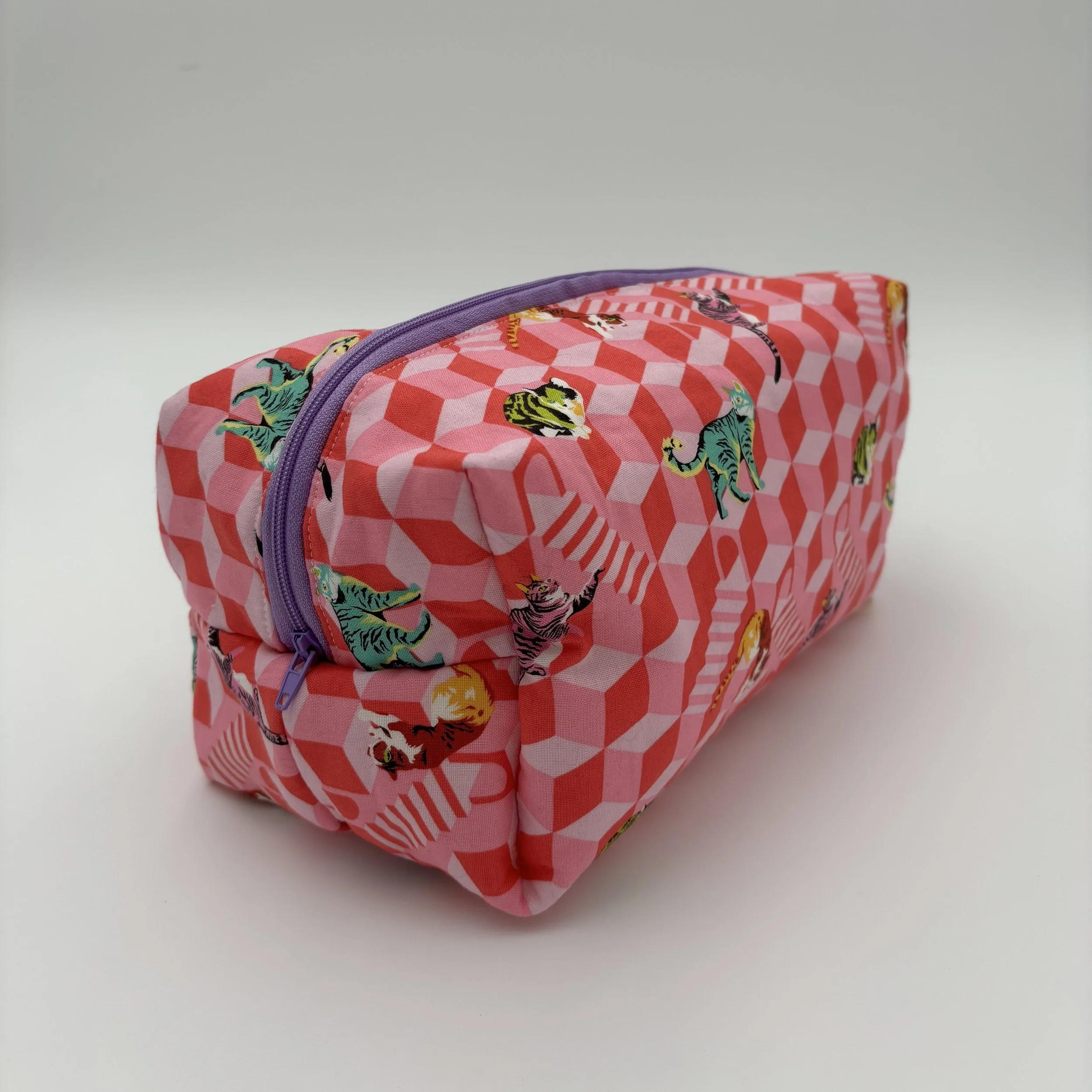 Kitties Boxy Pouch