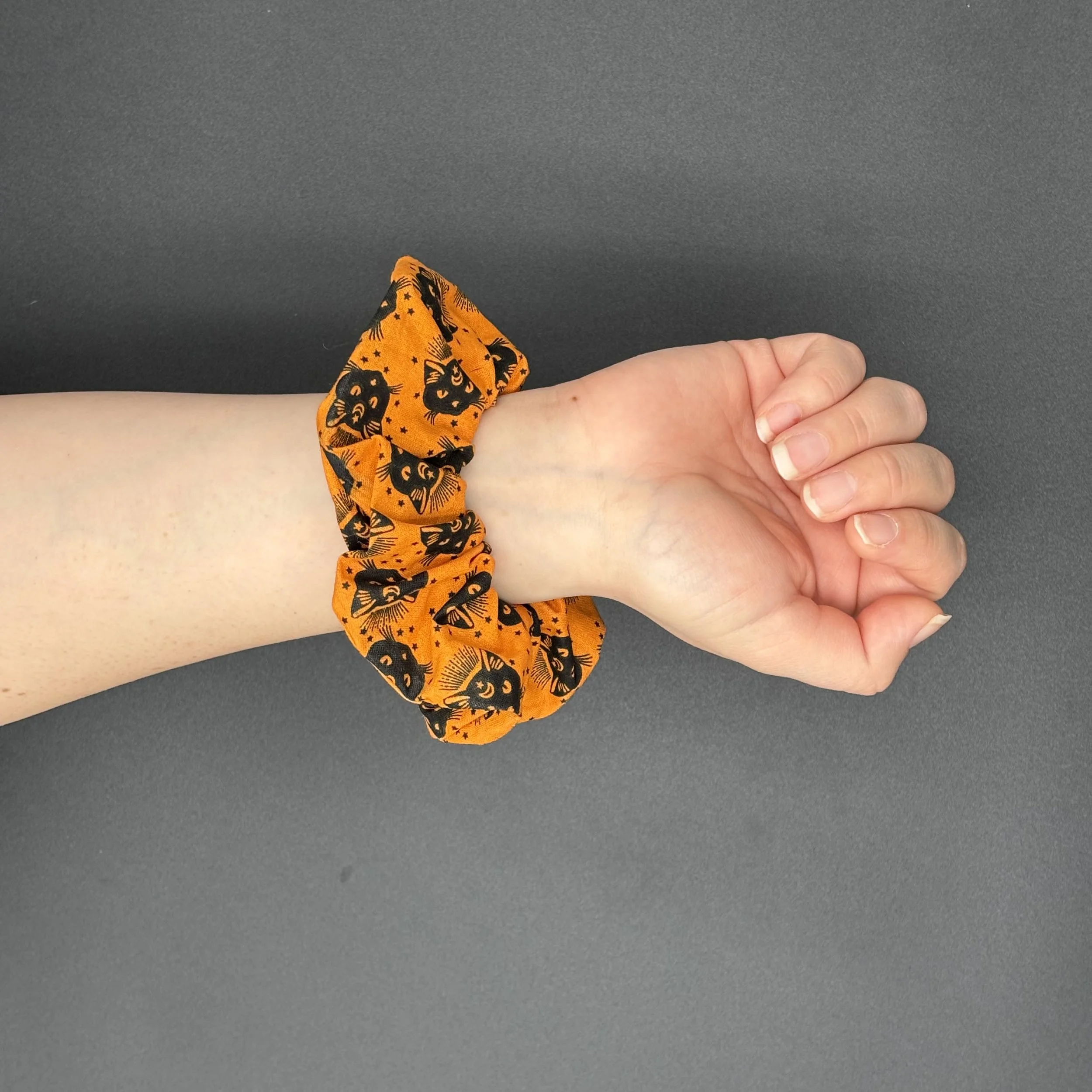 Spooky Cats Scrunchie