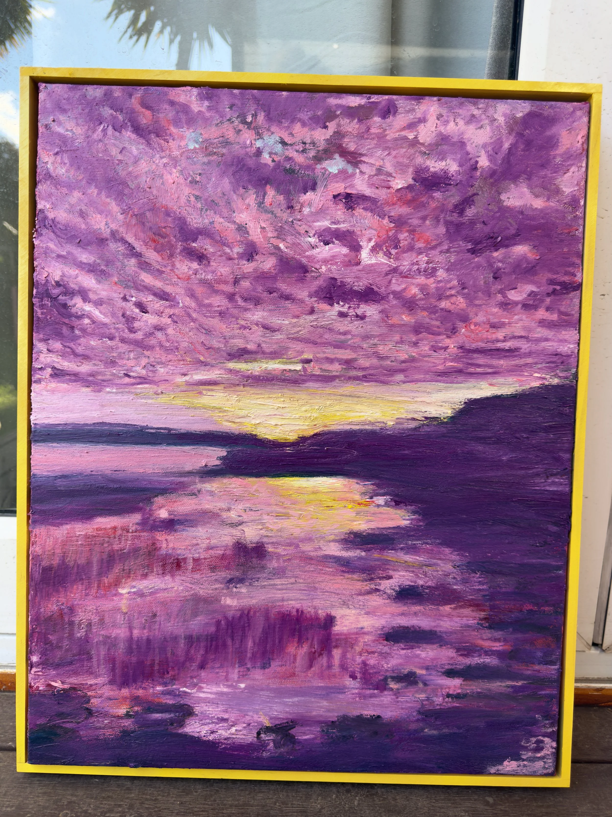 Livin in a Pastel Paradise - Original Oil Painting