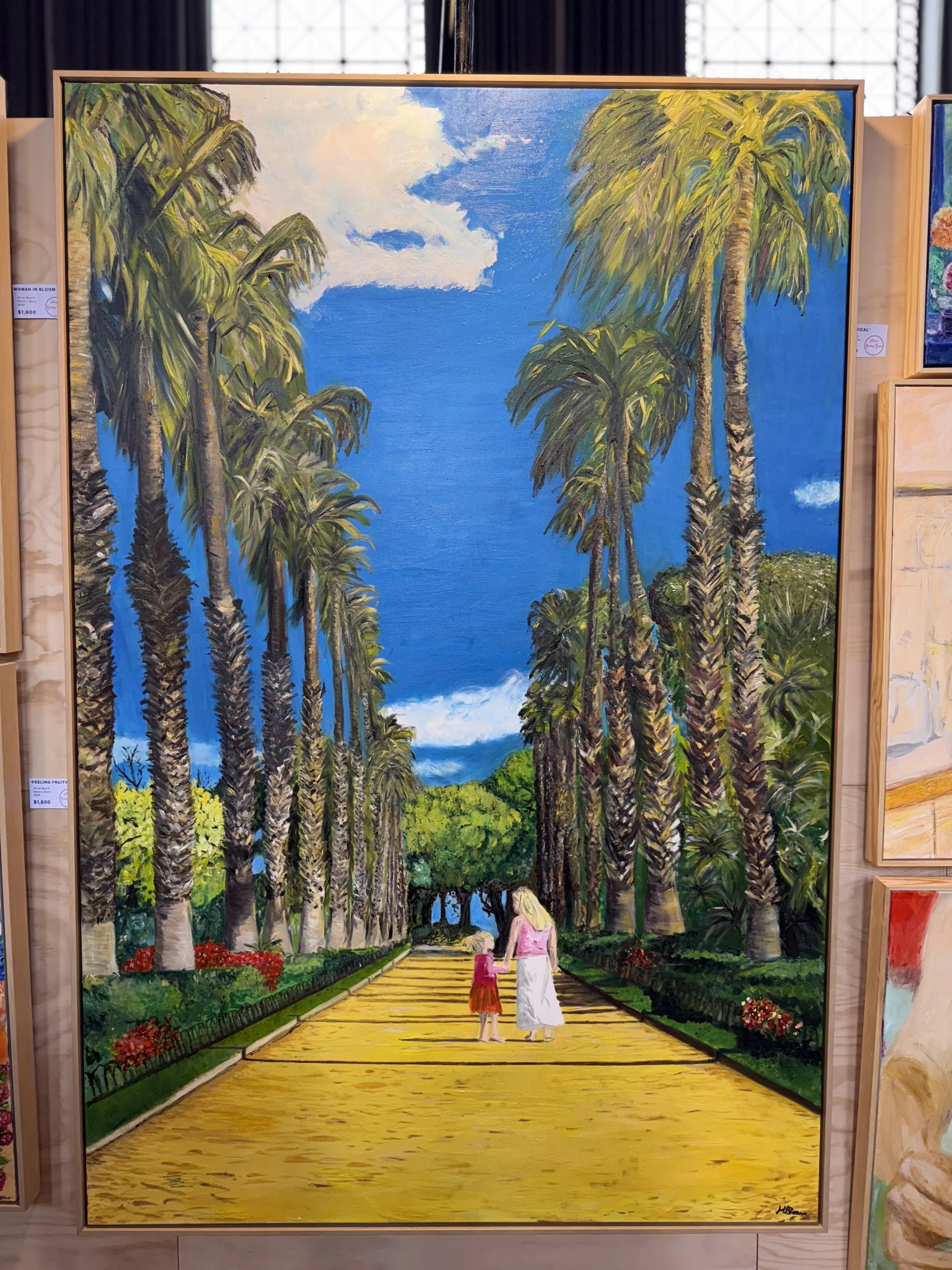 The Botanicals Baby (Original Oil Painting)