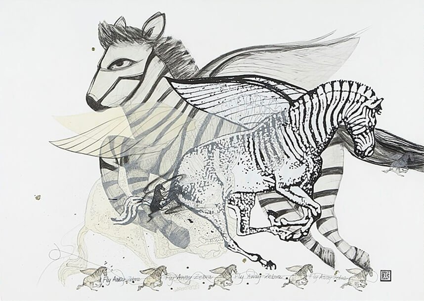 Flyaway Zebra