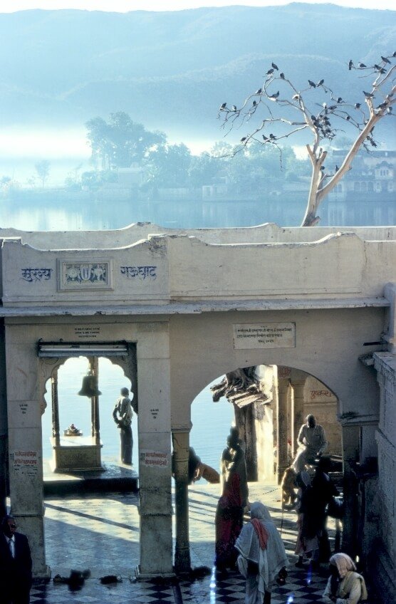 India-early mornng Pushkar Lake.jpg