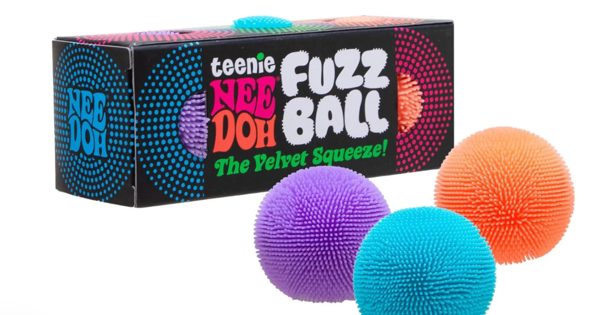 NeeDoh Teenie Fuzzball 3 Pack