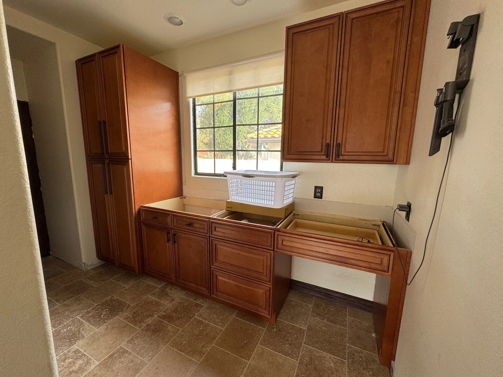 New Cabinets in Laundry Room